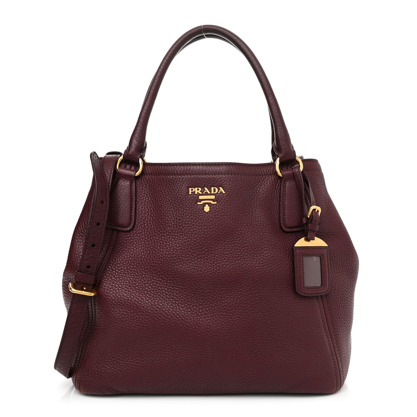 Vitello Daino Tote Granato