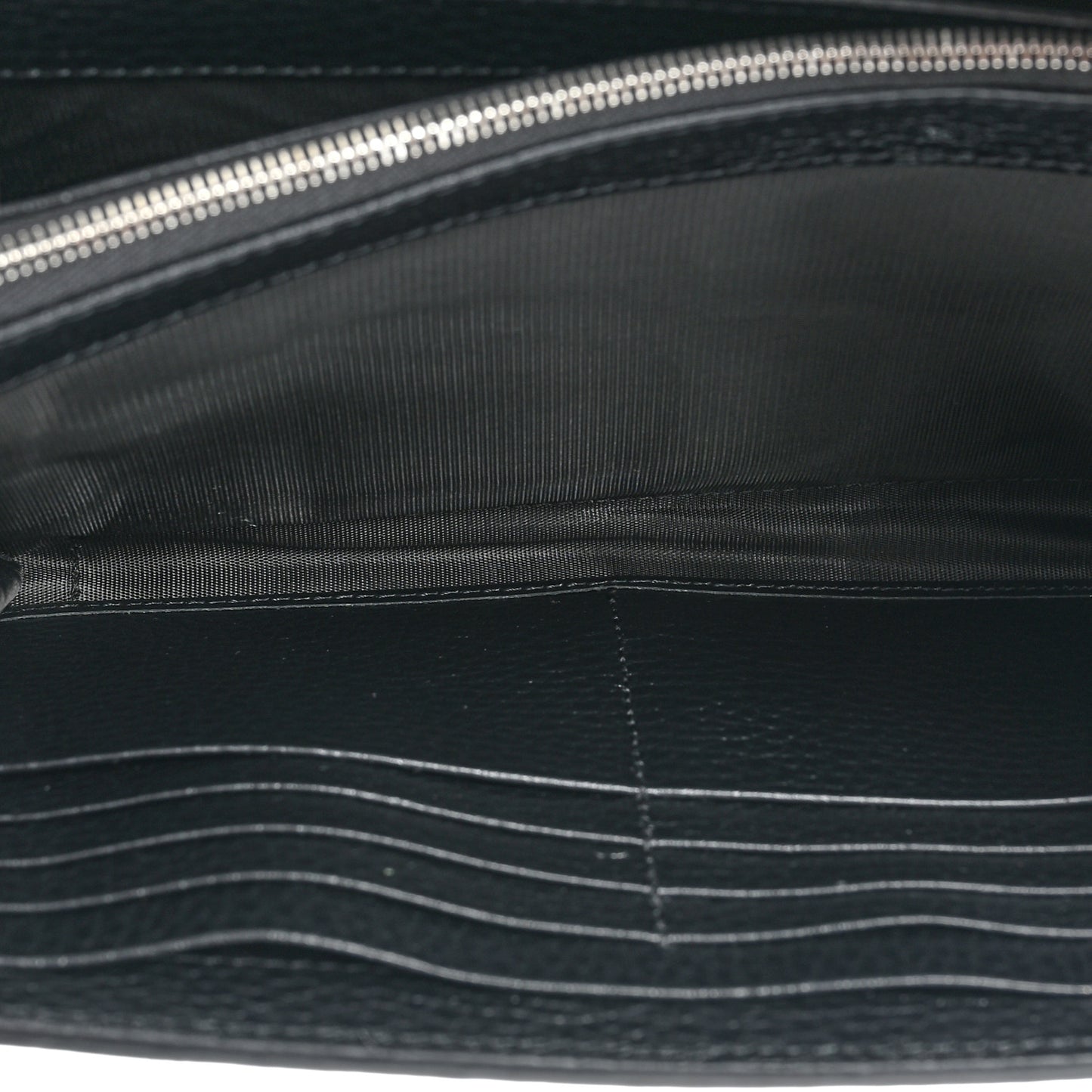 Calfskin Mini Dionysus Chain Wallet Black