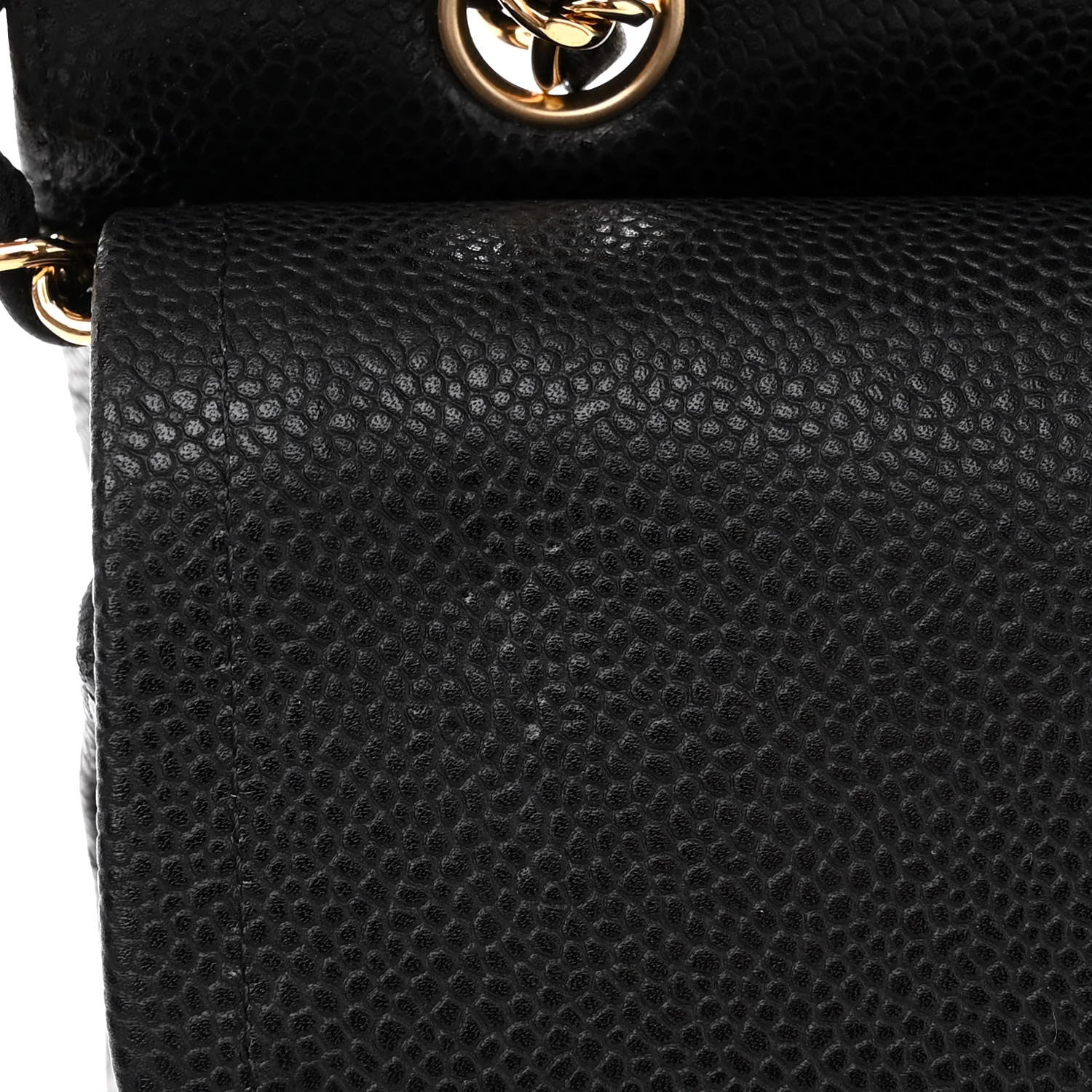 Chanel Caviar Quilted Medium Double Flap Black 11 of 11