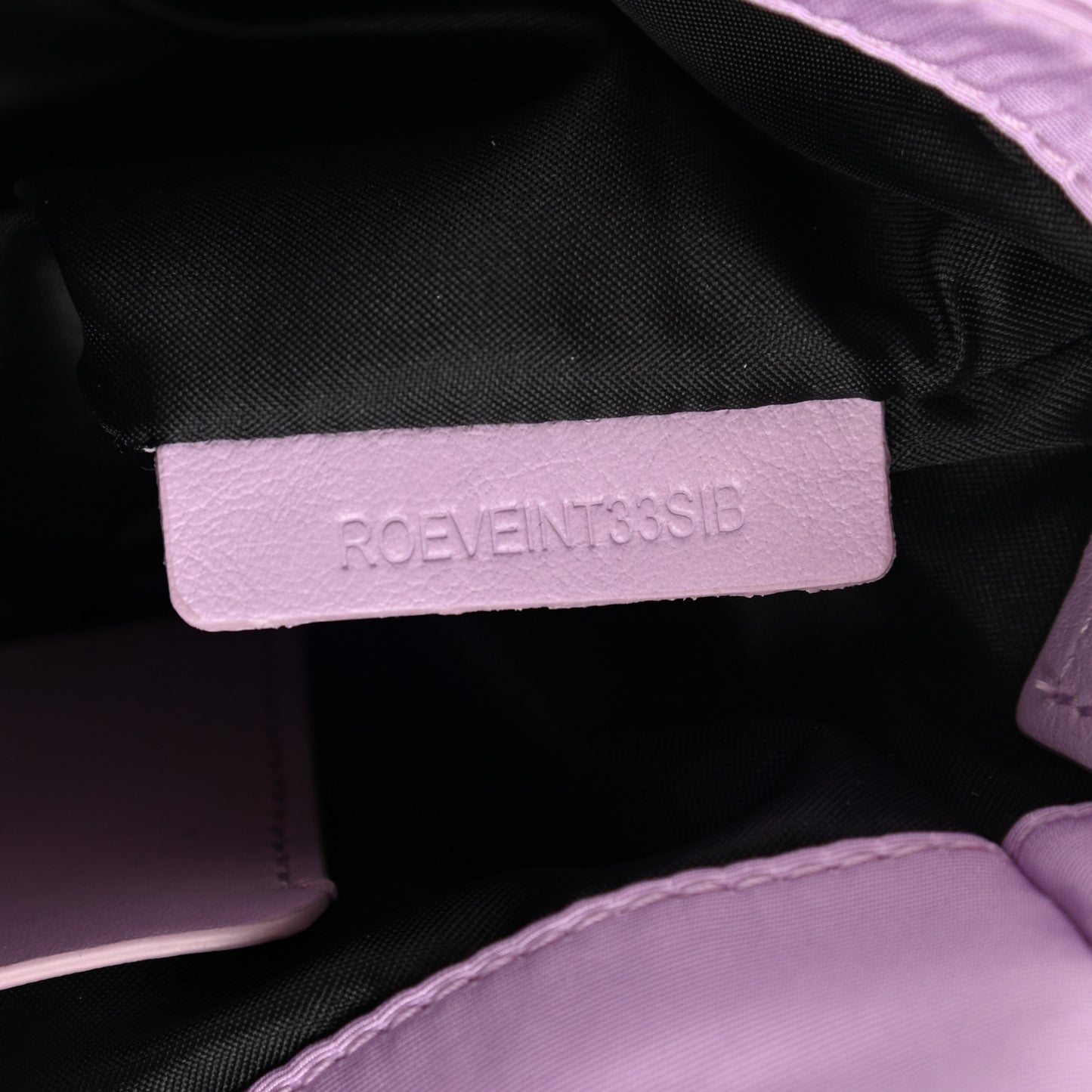 Nylon Skull Camera Crossbody Bag Lilac