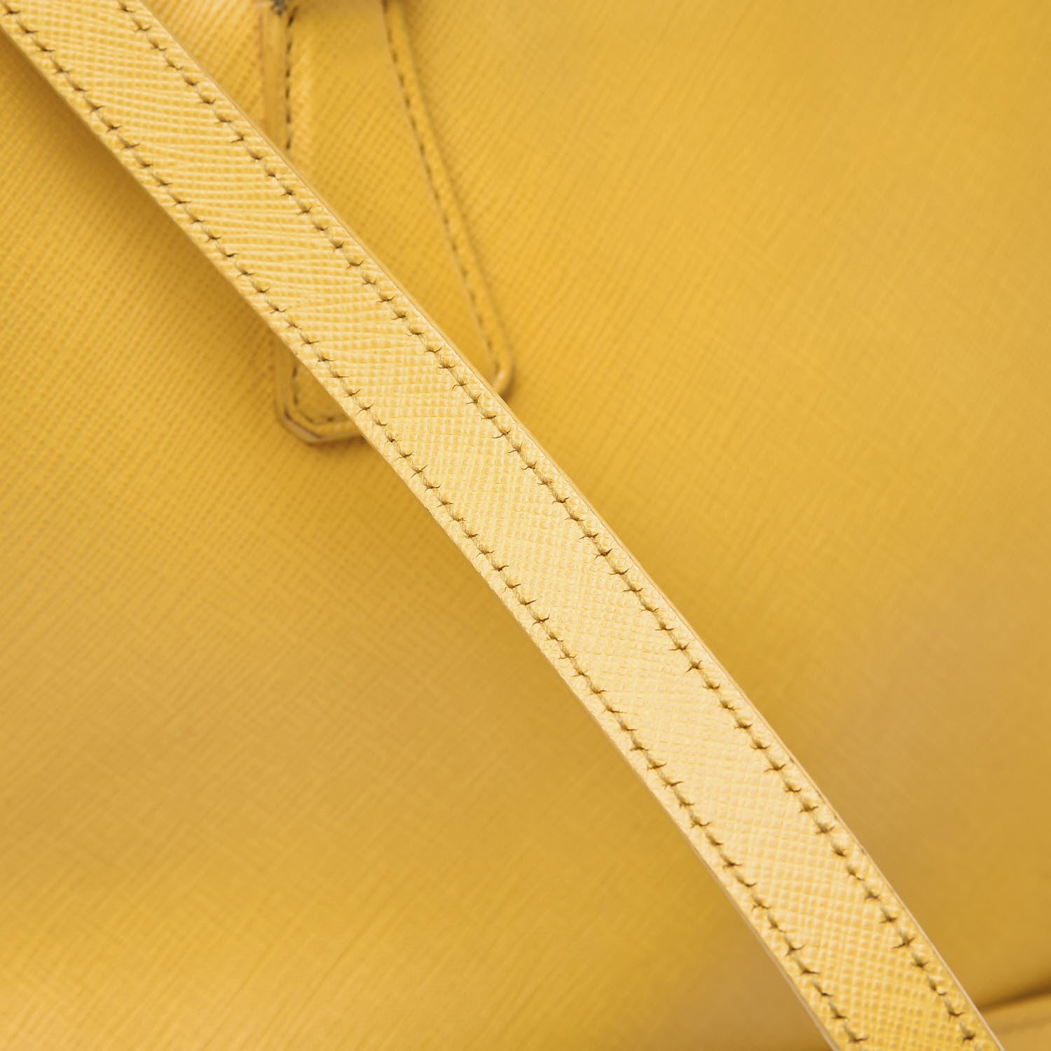 Prada Saffiano Small Galleria Double Zip Tote Mimosa 14 of 17