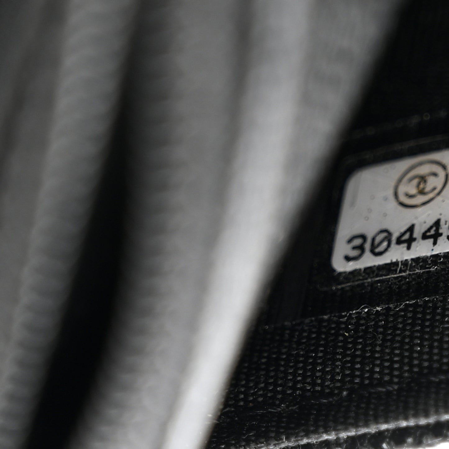 Caviar Quilted French New Wave Chain CC Wallet On Chain WOC Black