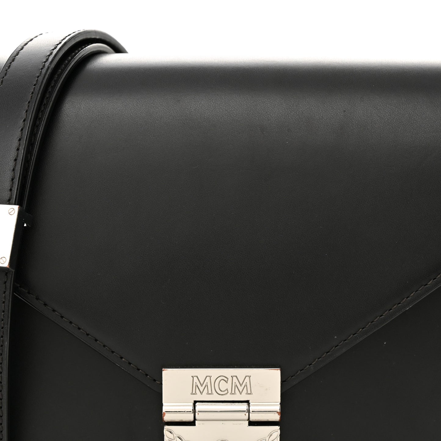 Calfskin Patricia Park Avenue Crossbody Bag Black