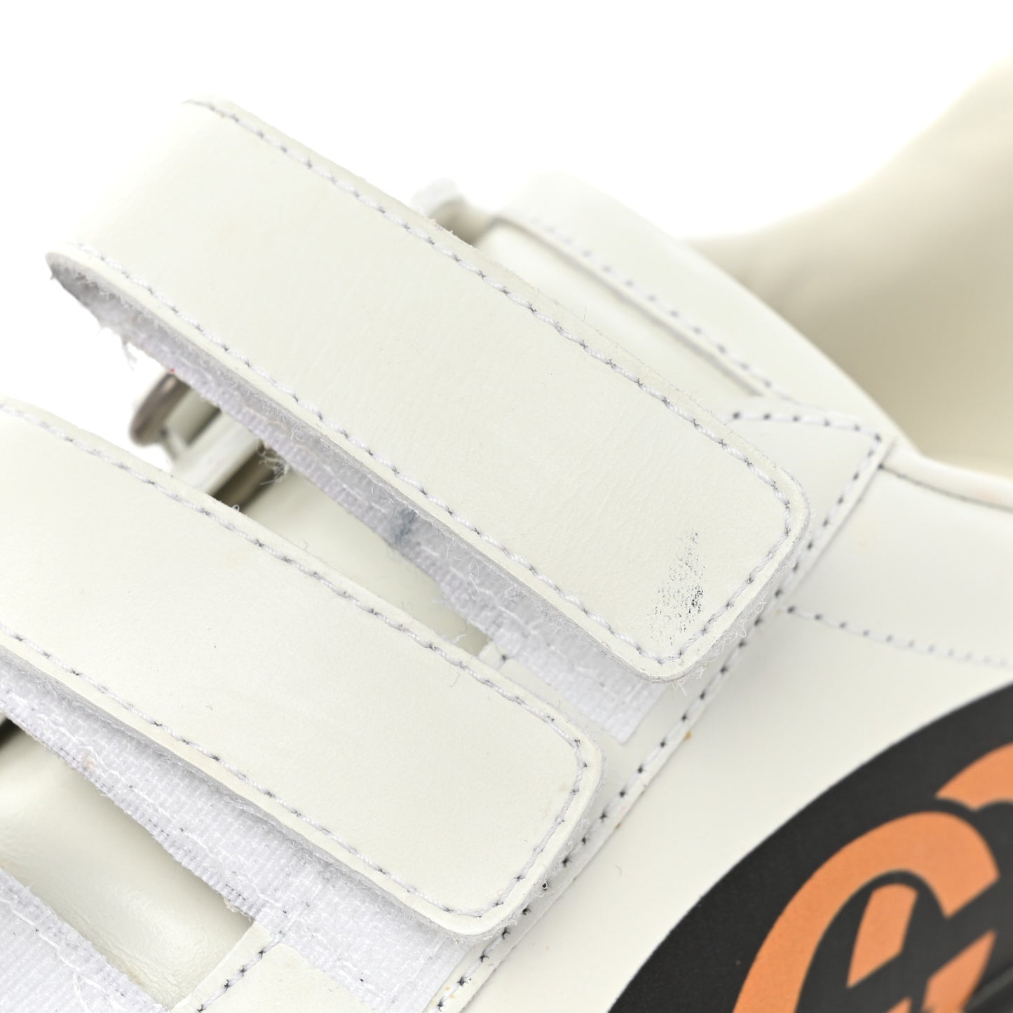 Miro Soft Calfskin Interlocking G Womens New Ace Sneakers 36 White Red Flame Green