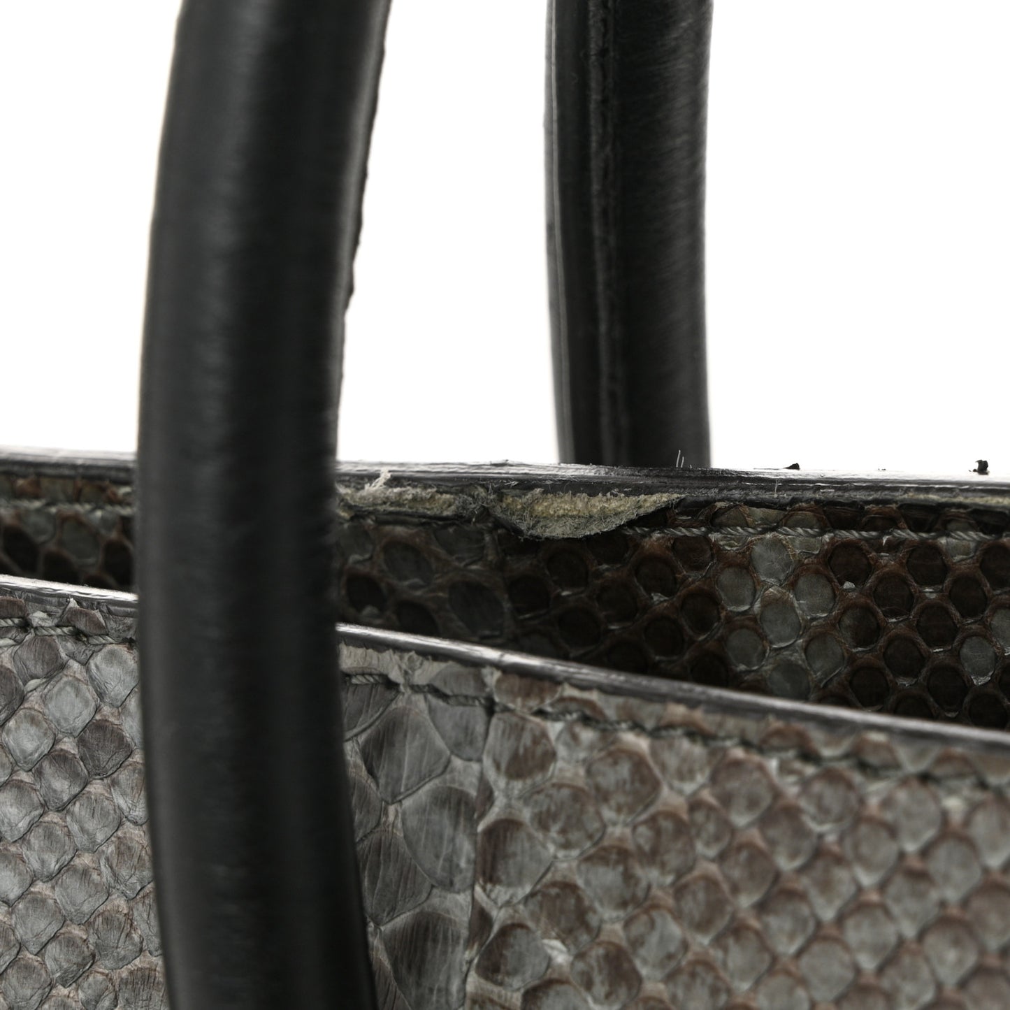 Snakeskin Mini Luggage Grey