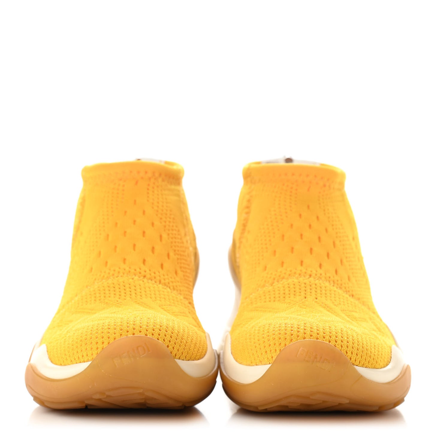 Technical 3D Mesh Womens FFluid Zip Up Sneakers 36 Reggae Corn White