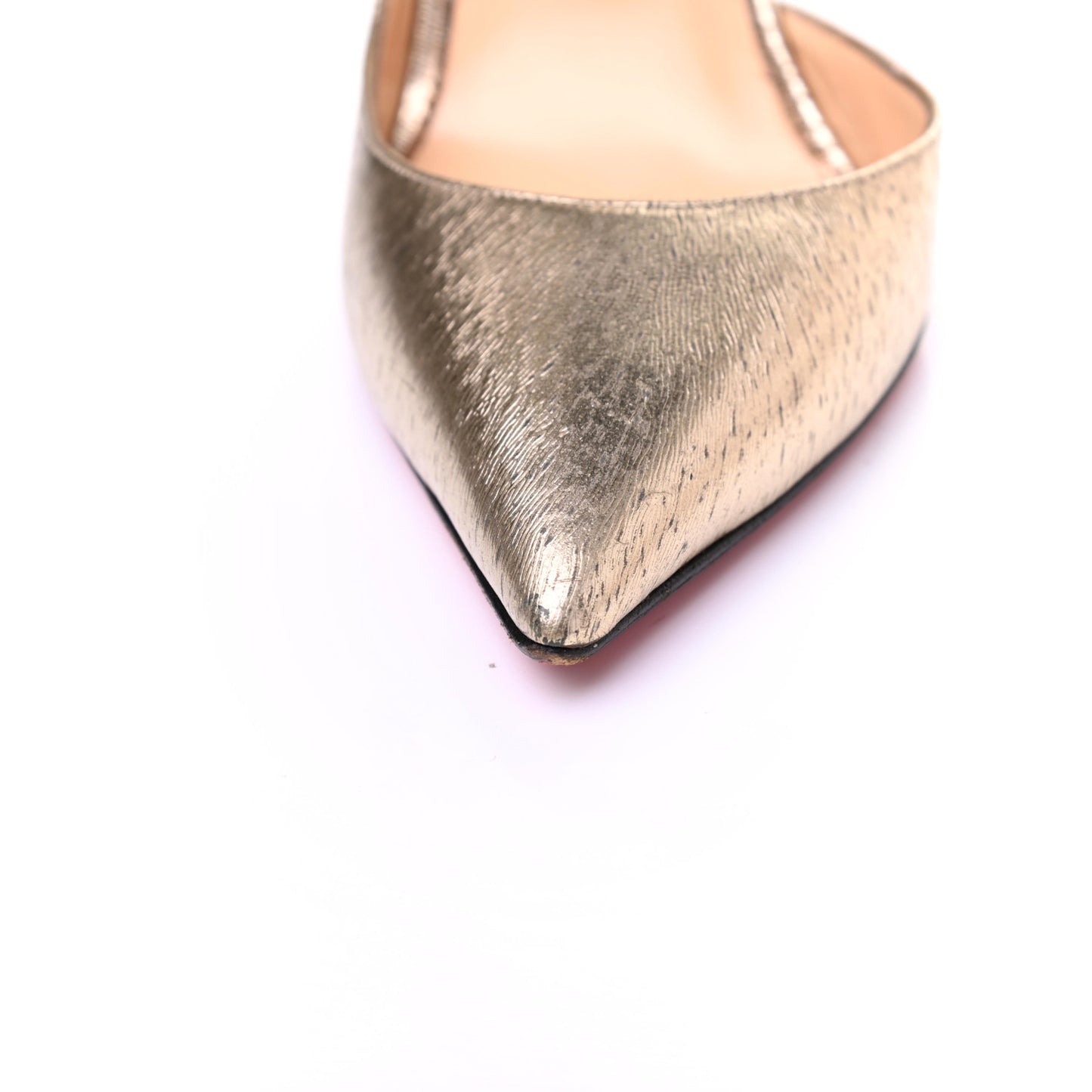 Metallic Laminato Animal Print Iriza 100 Pumps 39 Platine
