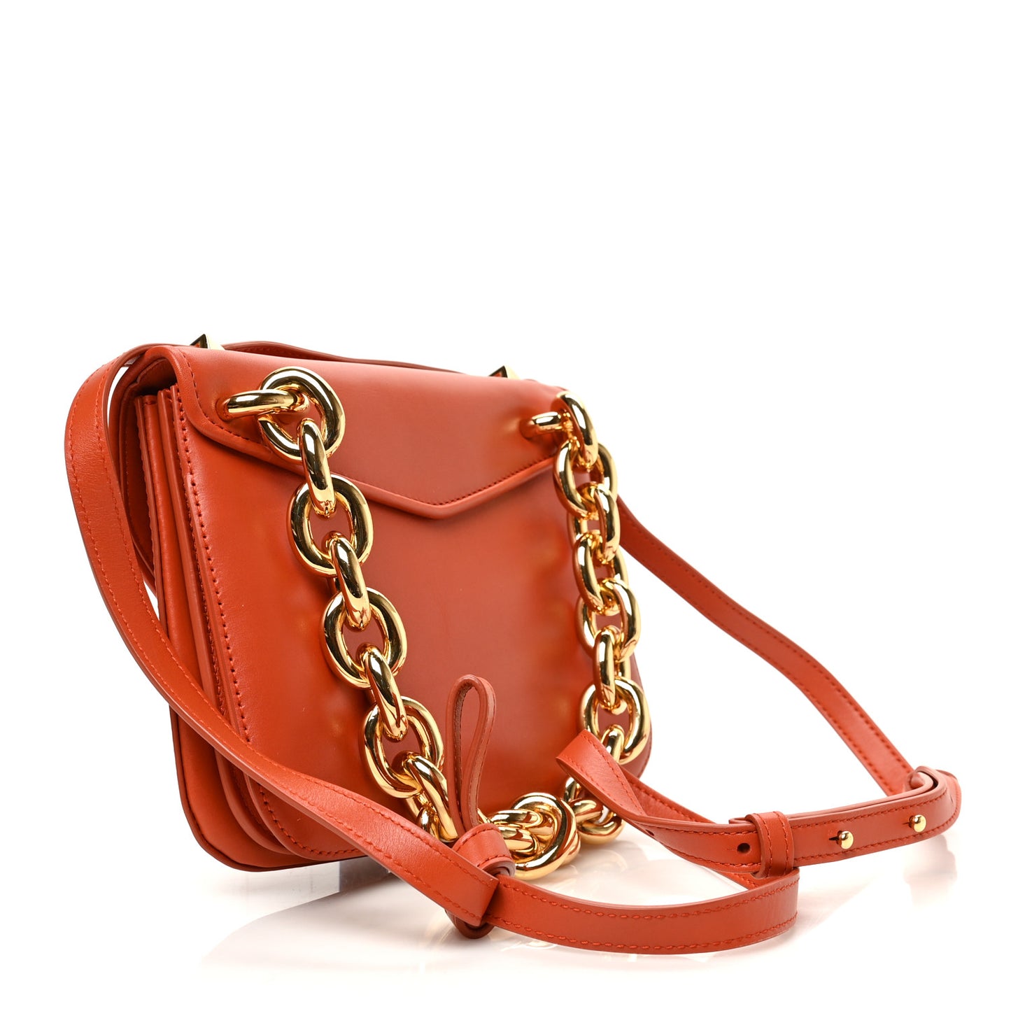 Calfskin Mount Envelope Bag Maple
