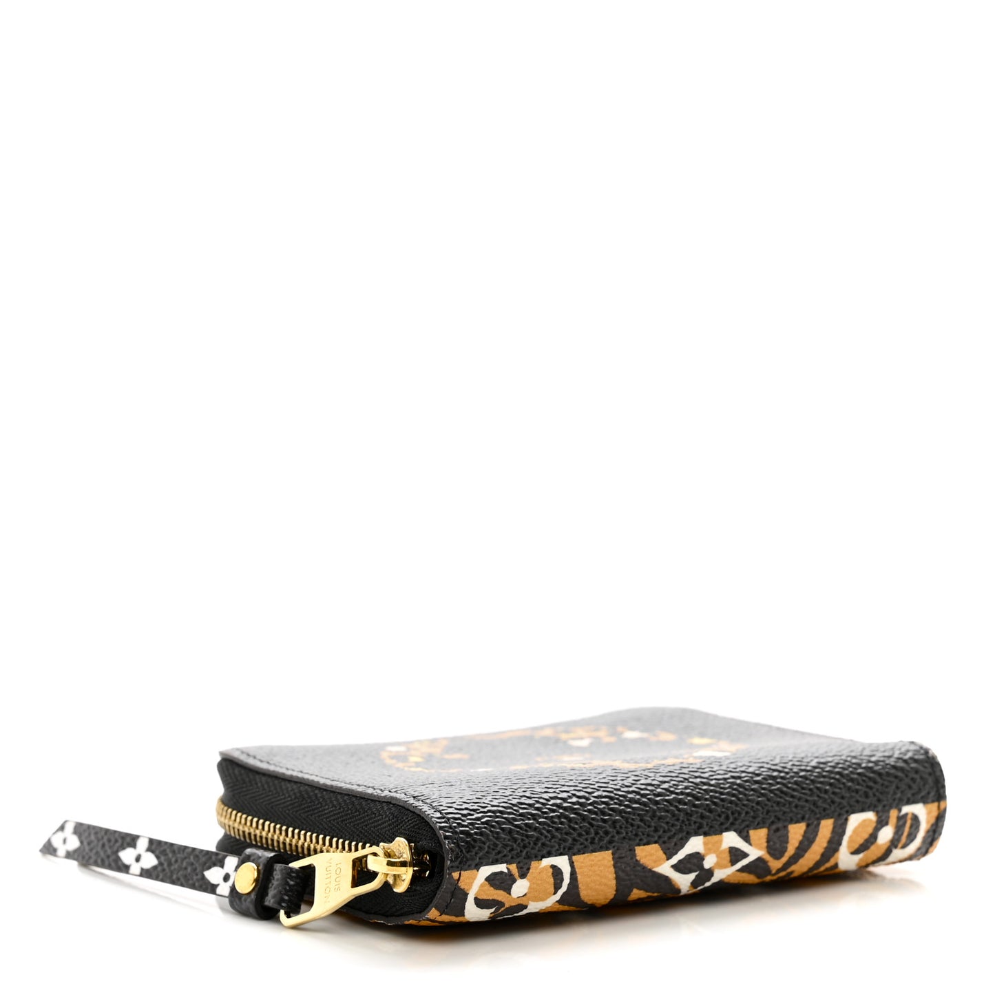 Monogram Giant Jungle Zippy Coin Purse Black