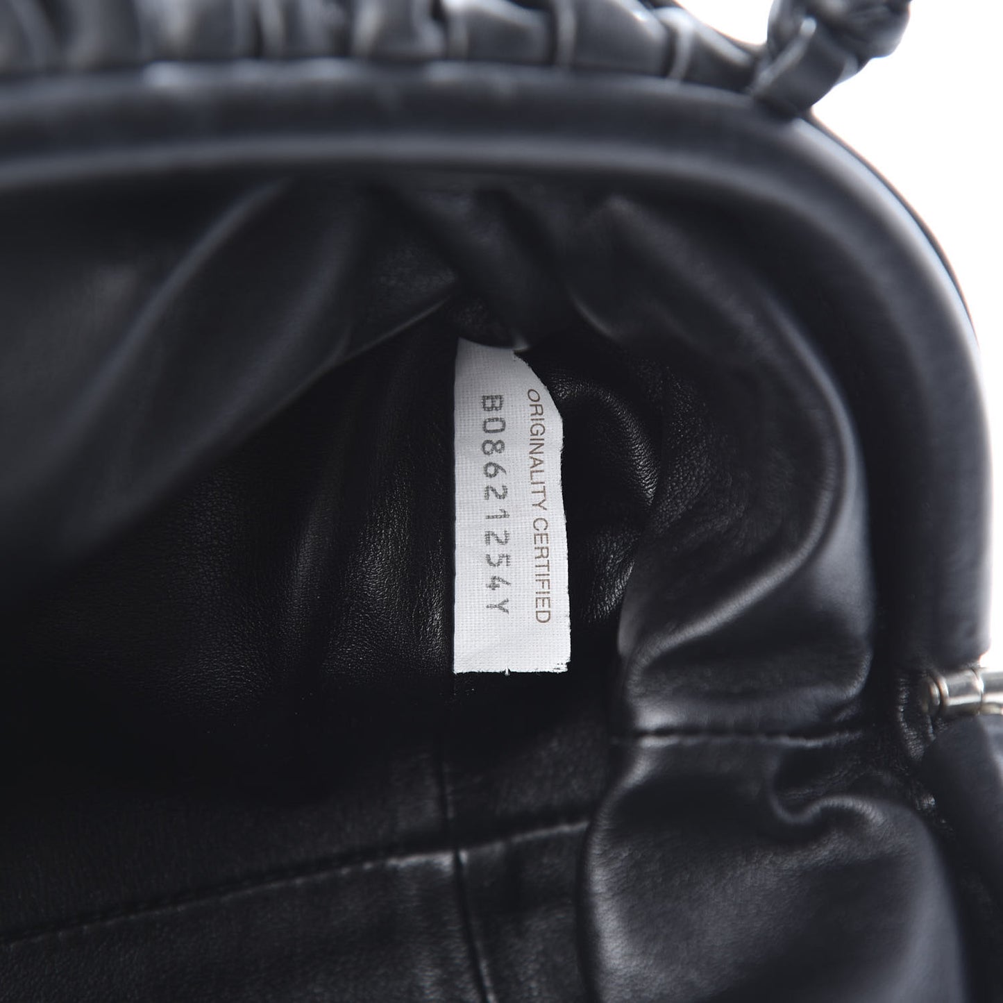 Butter Calfskin The Mini Pouch Black