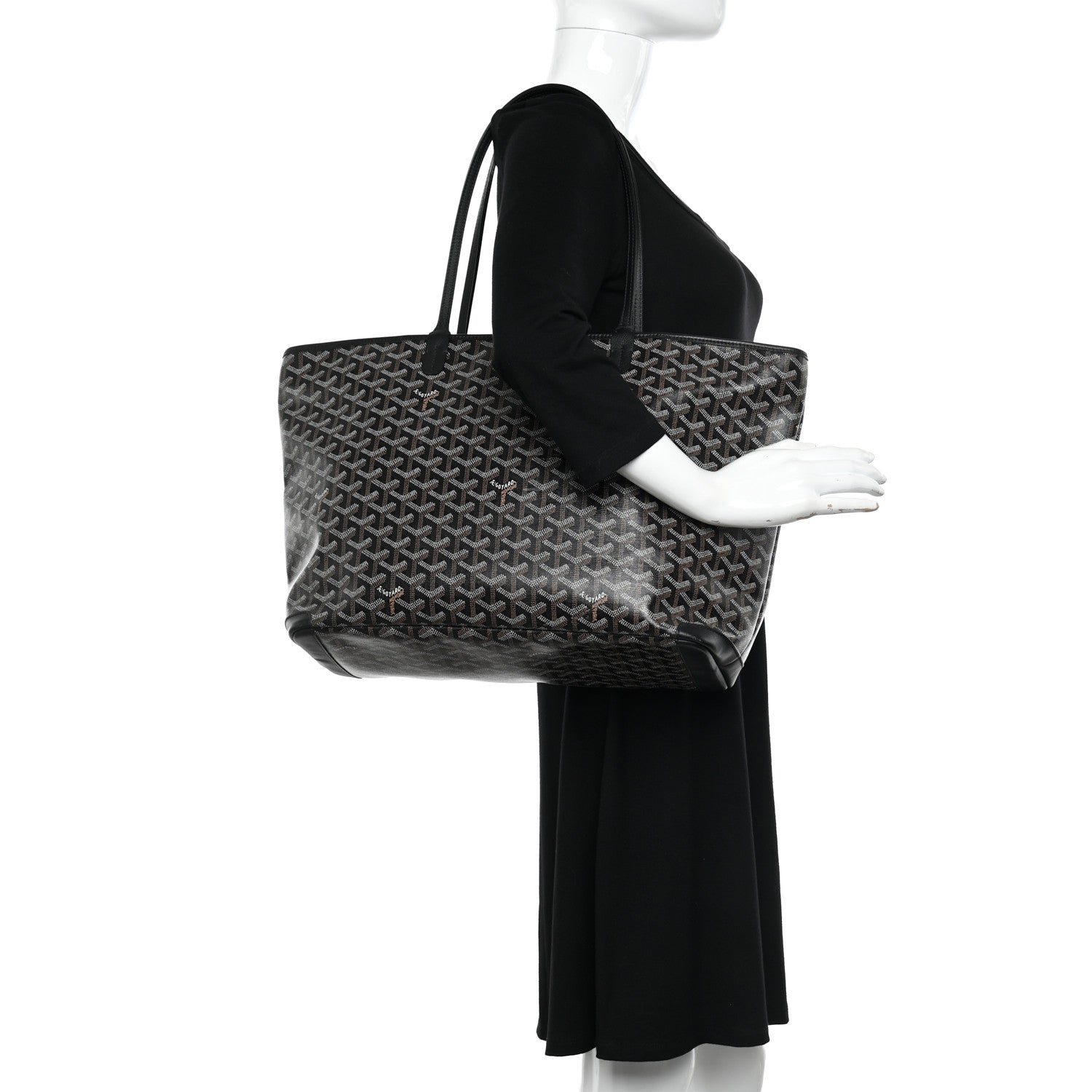 Goyard Goyardine Artois MM Black 2 of 14