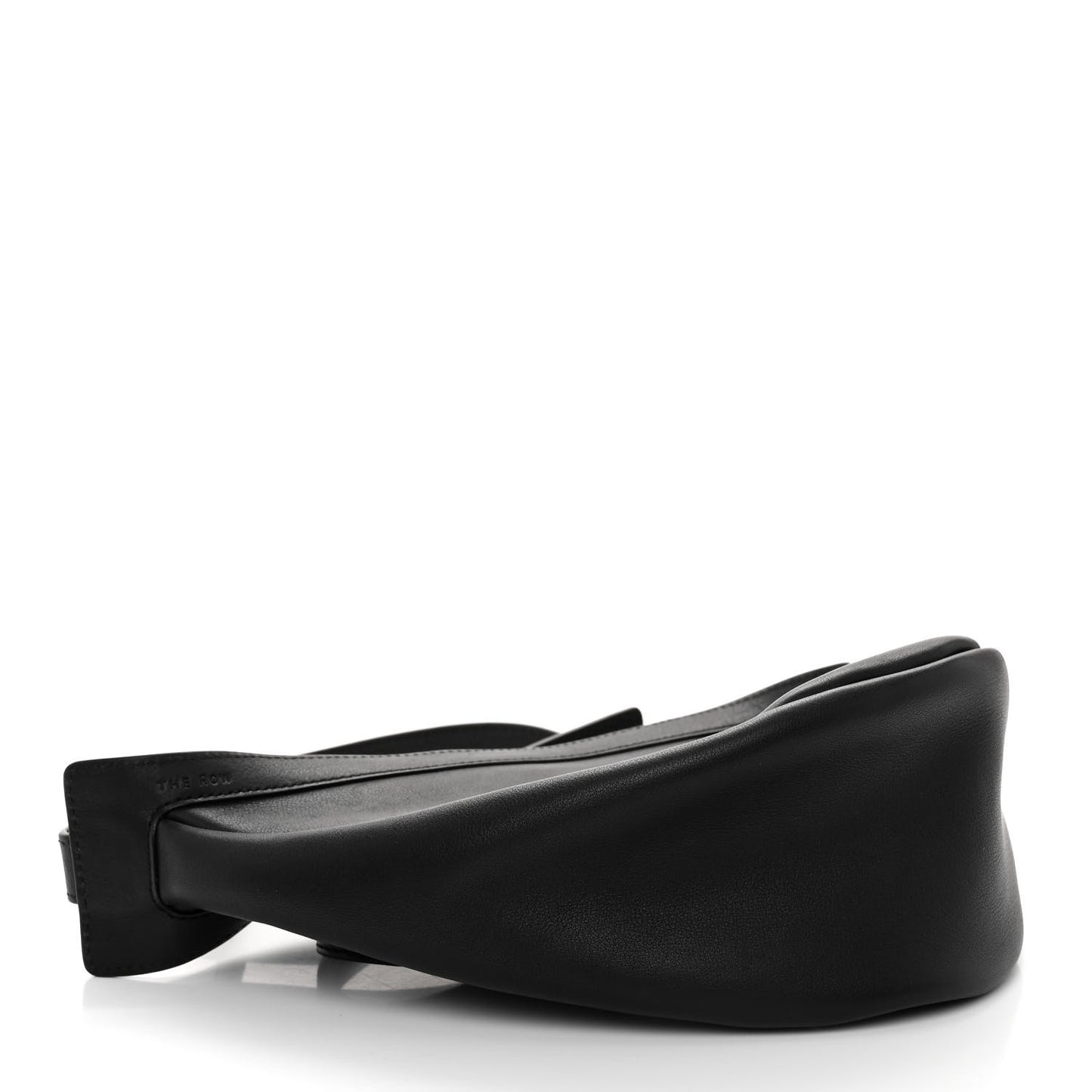 Smooth Calfskin Small Slouchy Banana Bag Black