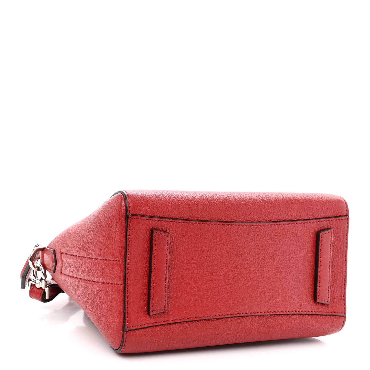 Sugar Goatskin Mini Antigona Medium Red
