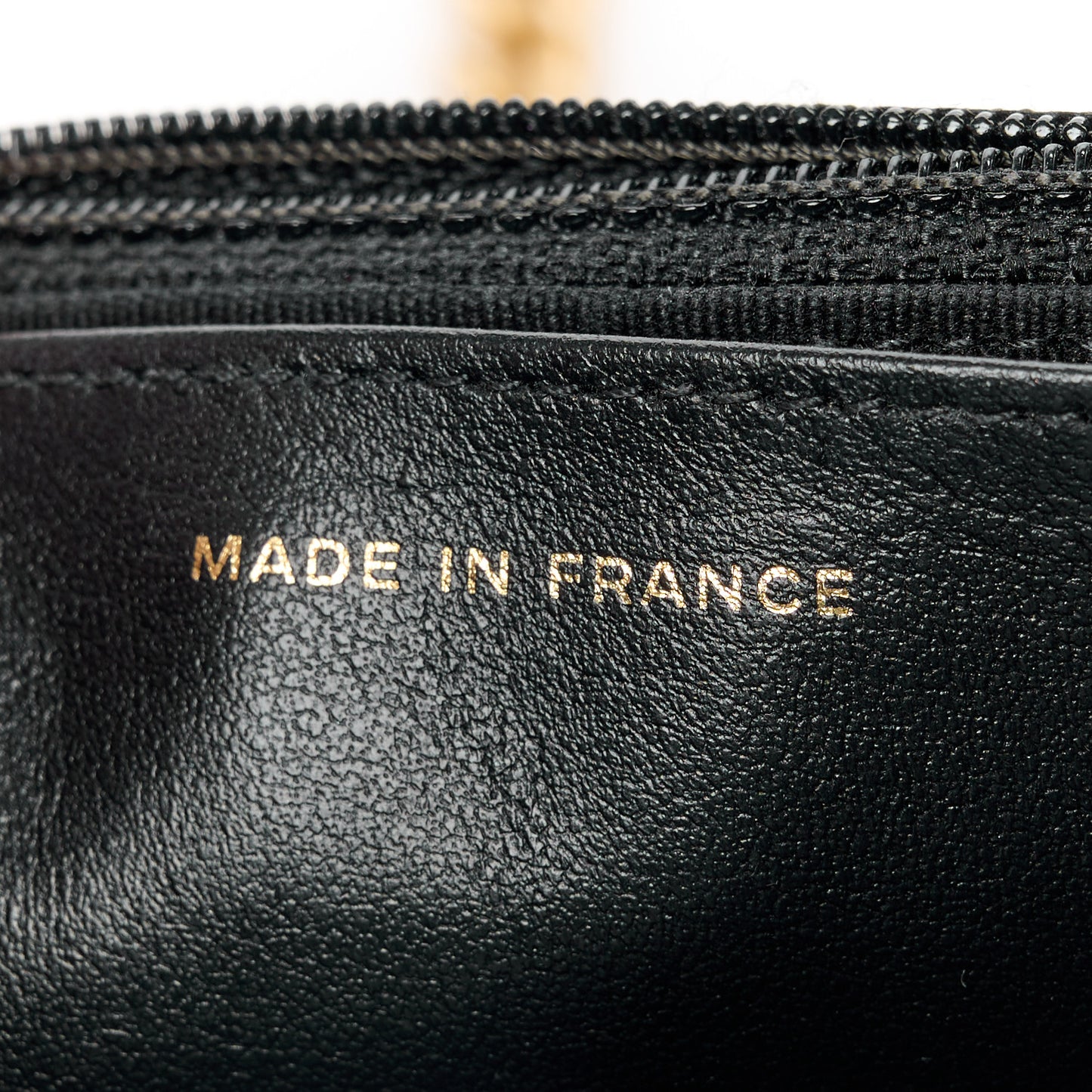 Caviar Quilted Boy Top Handle Wallet On Chain WOC Black
