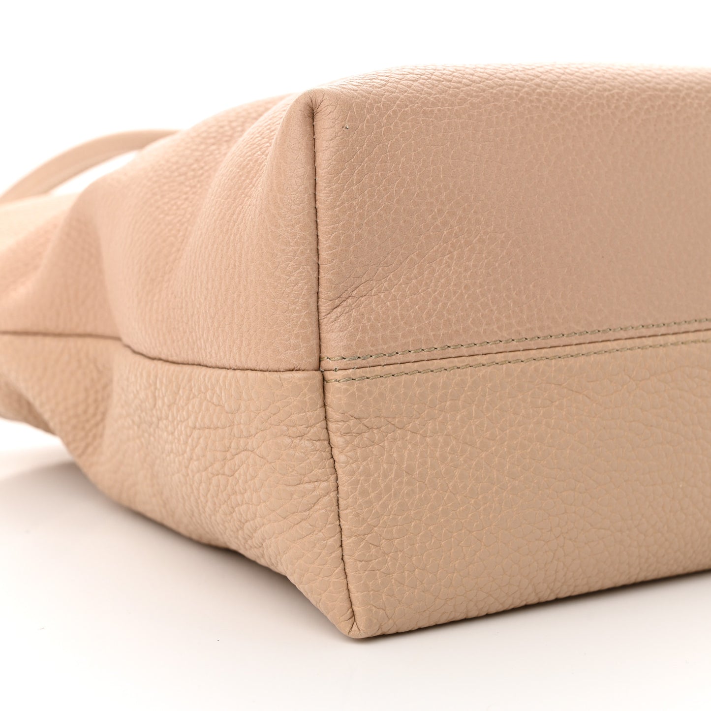 London Grainy Calfskin Medium Baynard Tote Nude