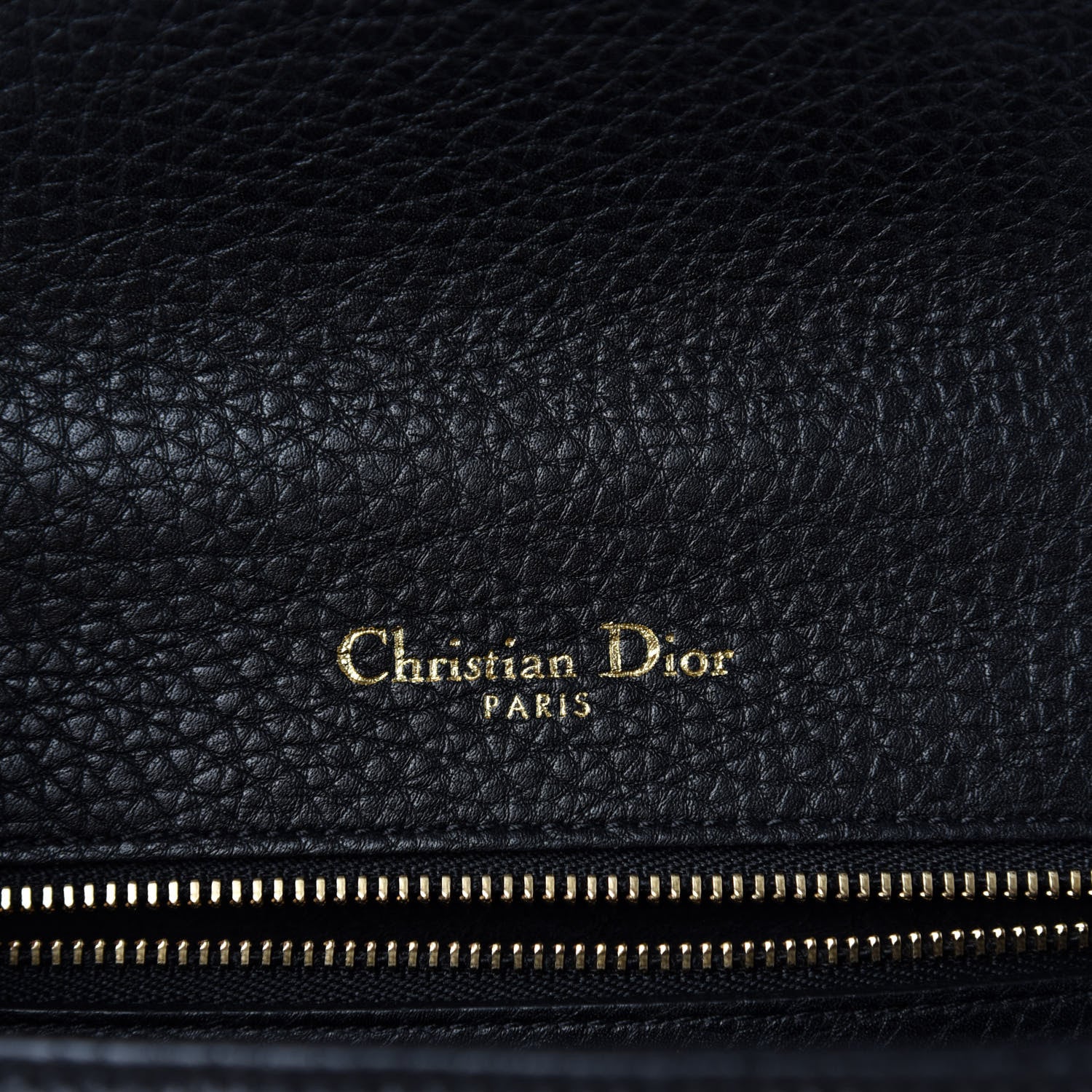 Christian Dior Grained Calfskin Small Diorama Flap Bag Black 8 of 10
