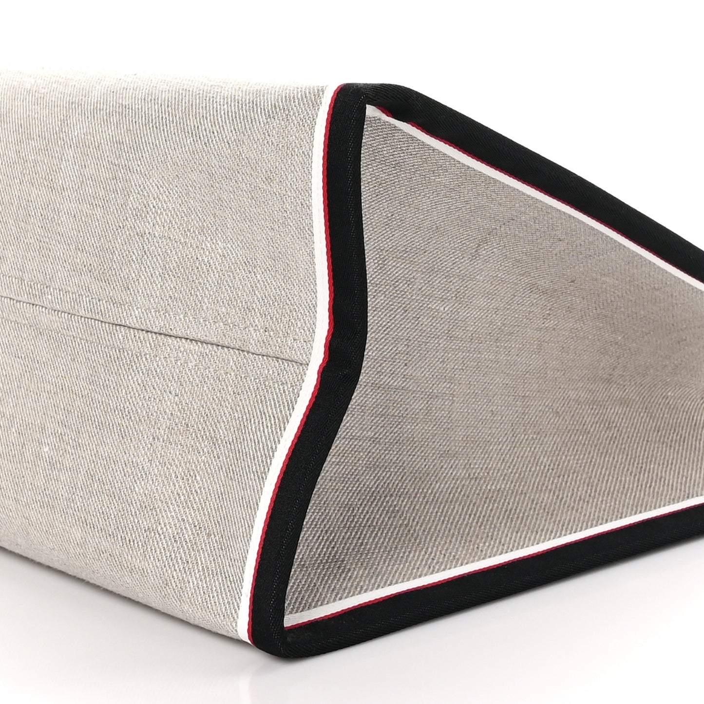 Linen Calfskin Large Nastroloubi F.A.V.L. Tote Alabatre