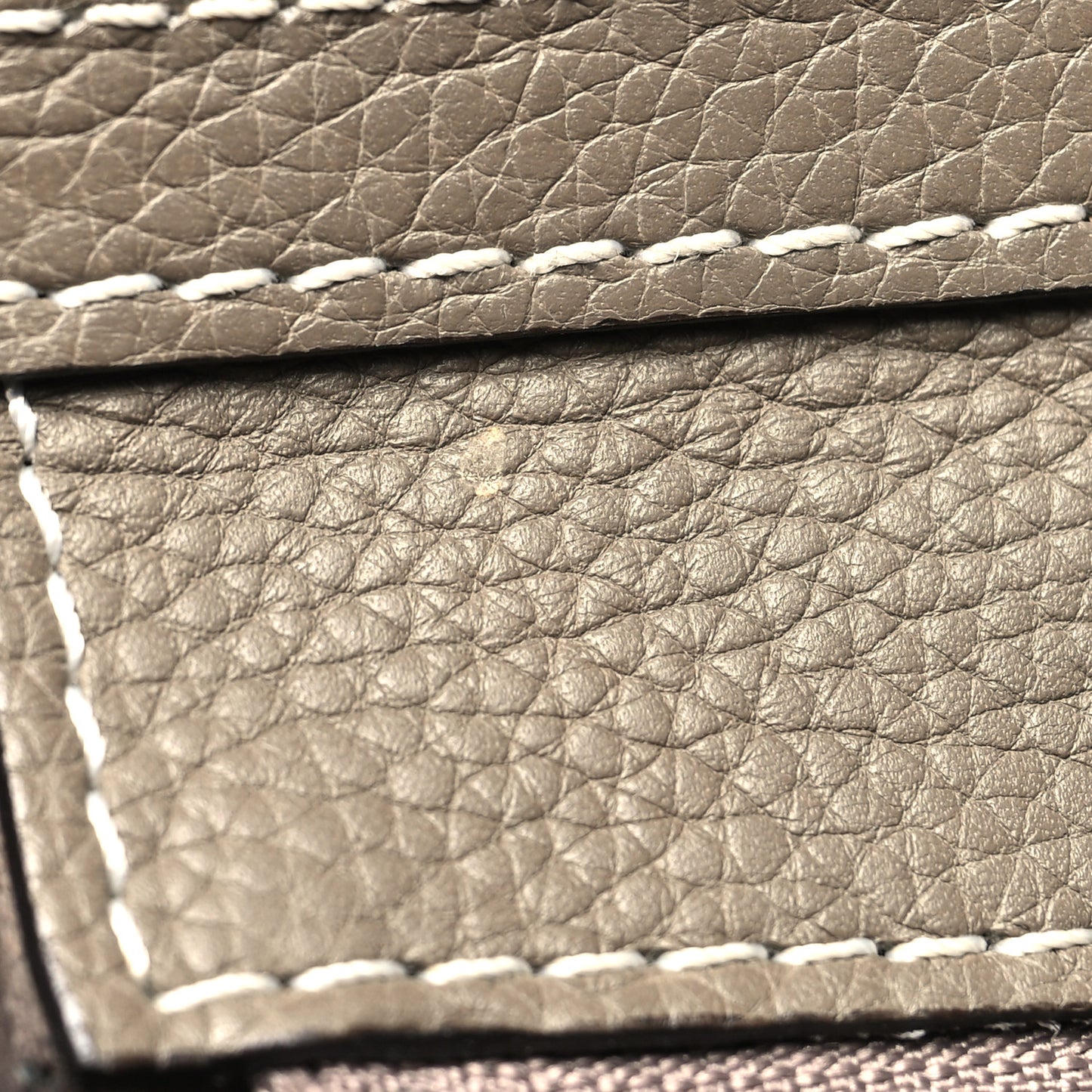 Drummed Calfskin Nano Luggage Souris