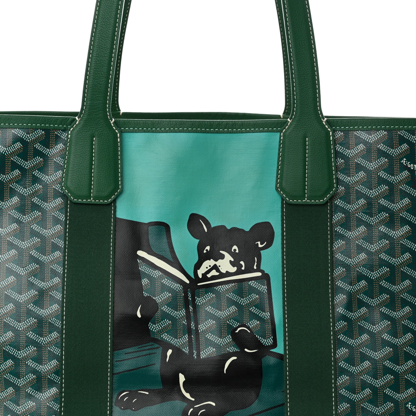 Goyardine Villette Tote Green