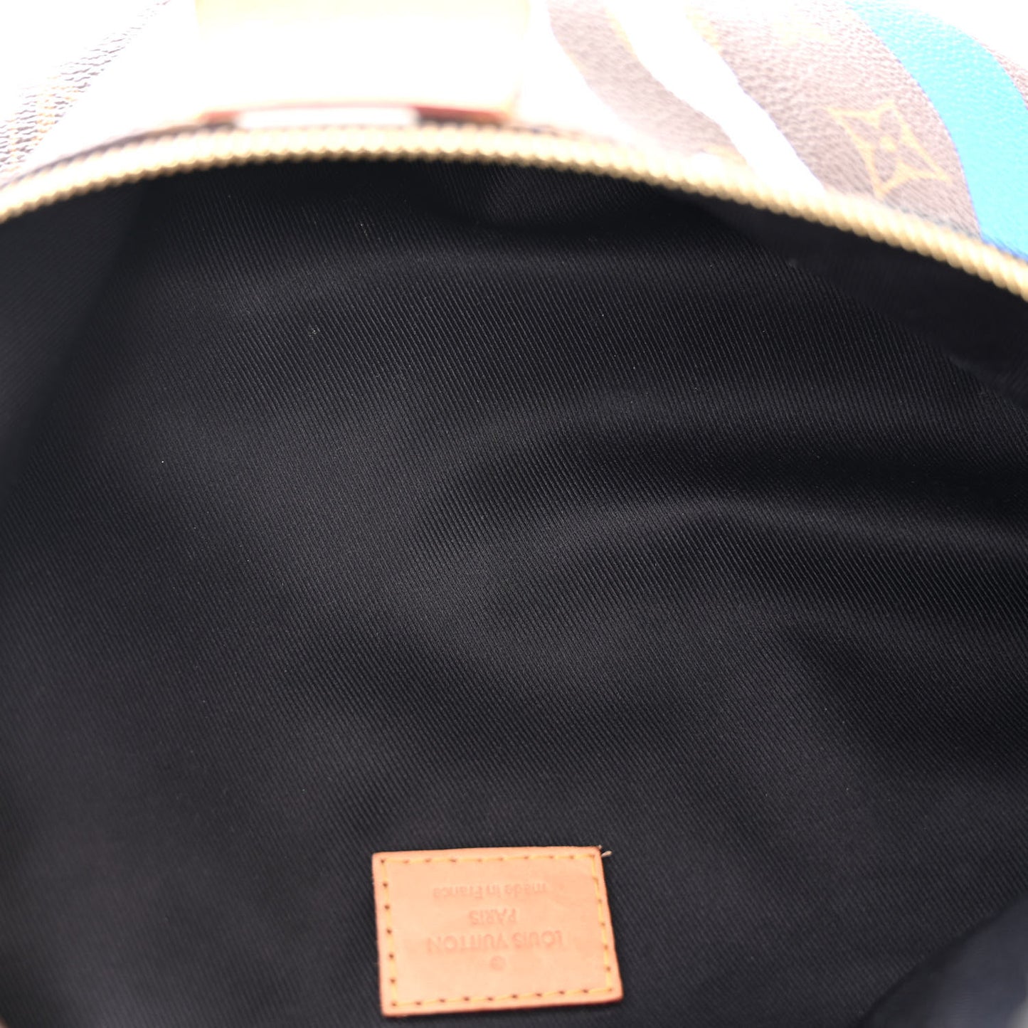 x LOL Monogram Bumbag Blue Silver
