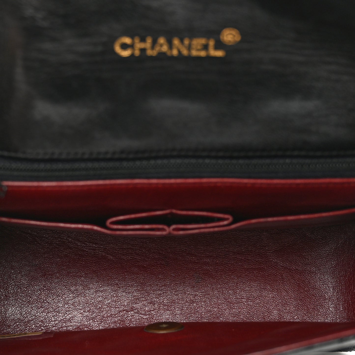 Lambskin Quilted Small Single Flap Black