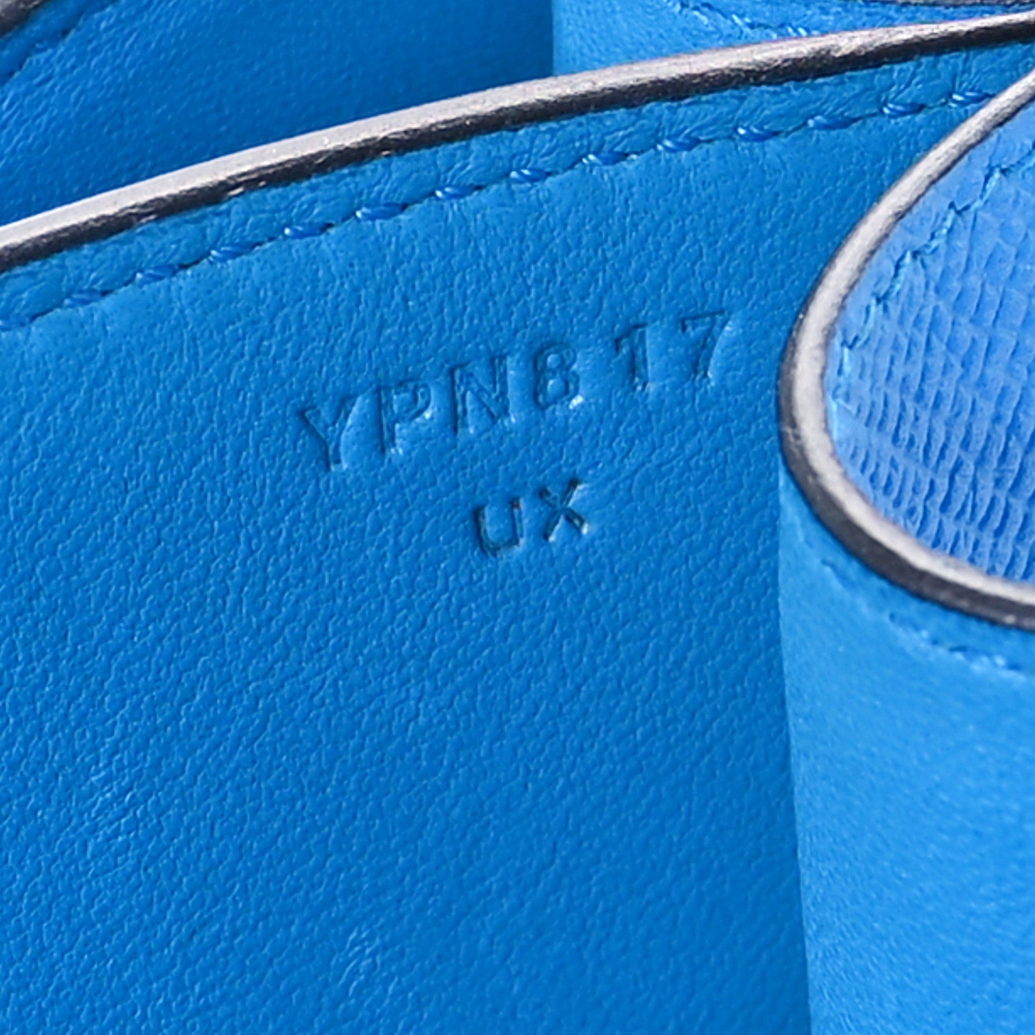 Hermes Epsom Constance 24 Bleu Frida 7 of 11