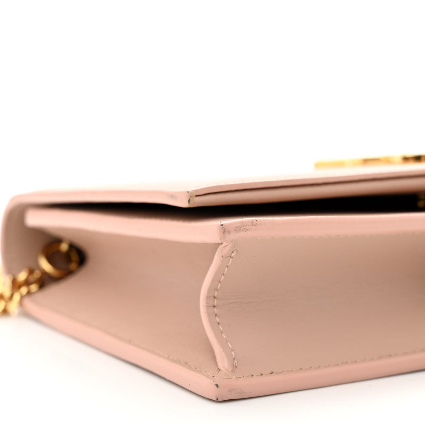 Grain De Poudre Classic Monogram Kate Tassel Chain Wallet Pale Blush