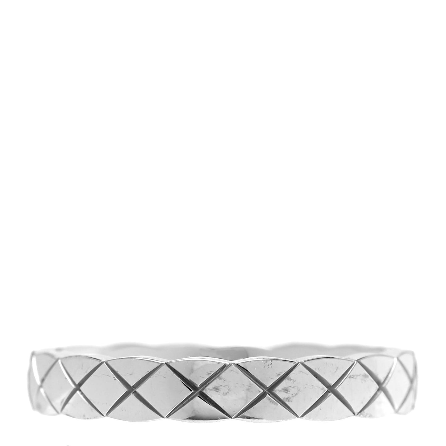 18K White Gold Mini Coco Crush Ring 51 5.75