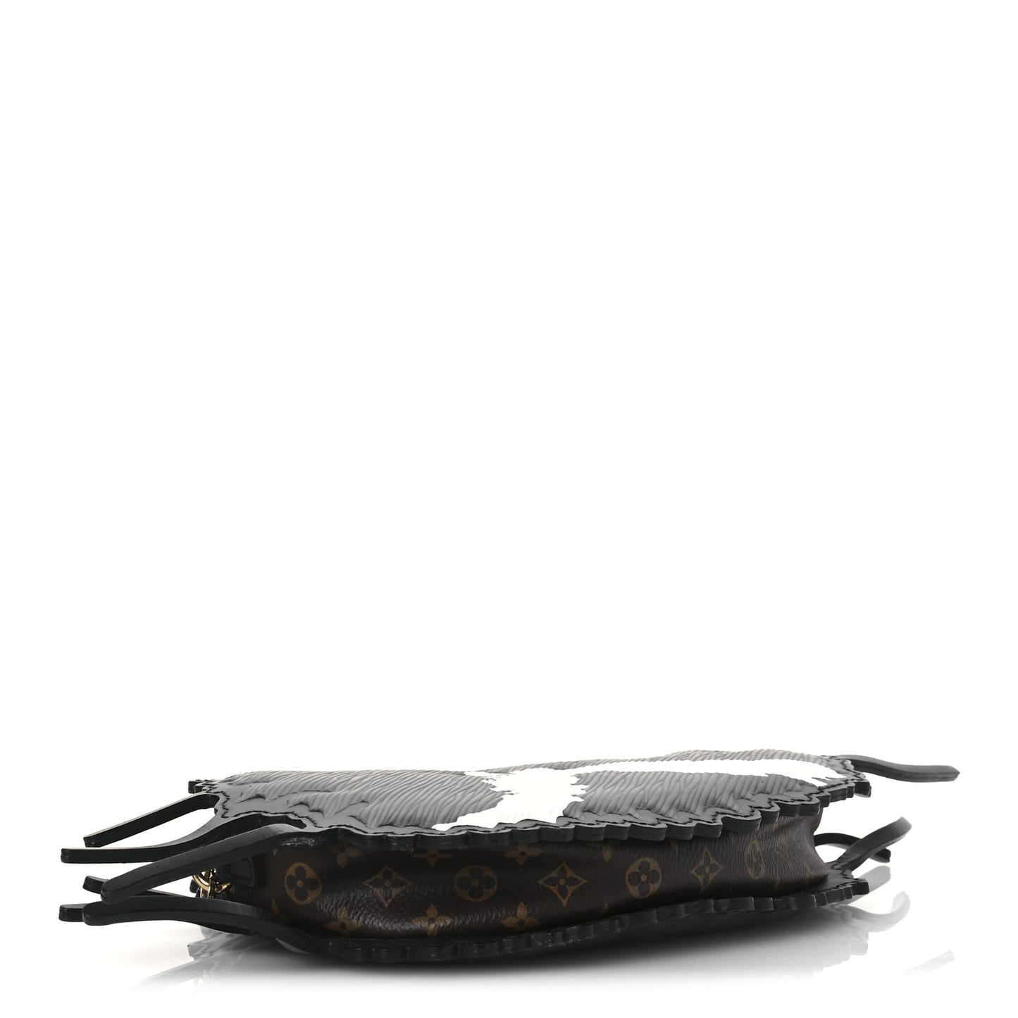 Epi Grace Coddington Catogram Chain Pochette Black