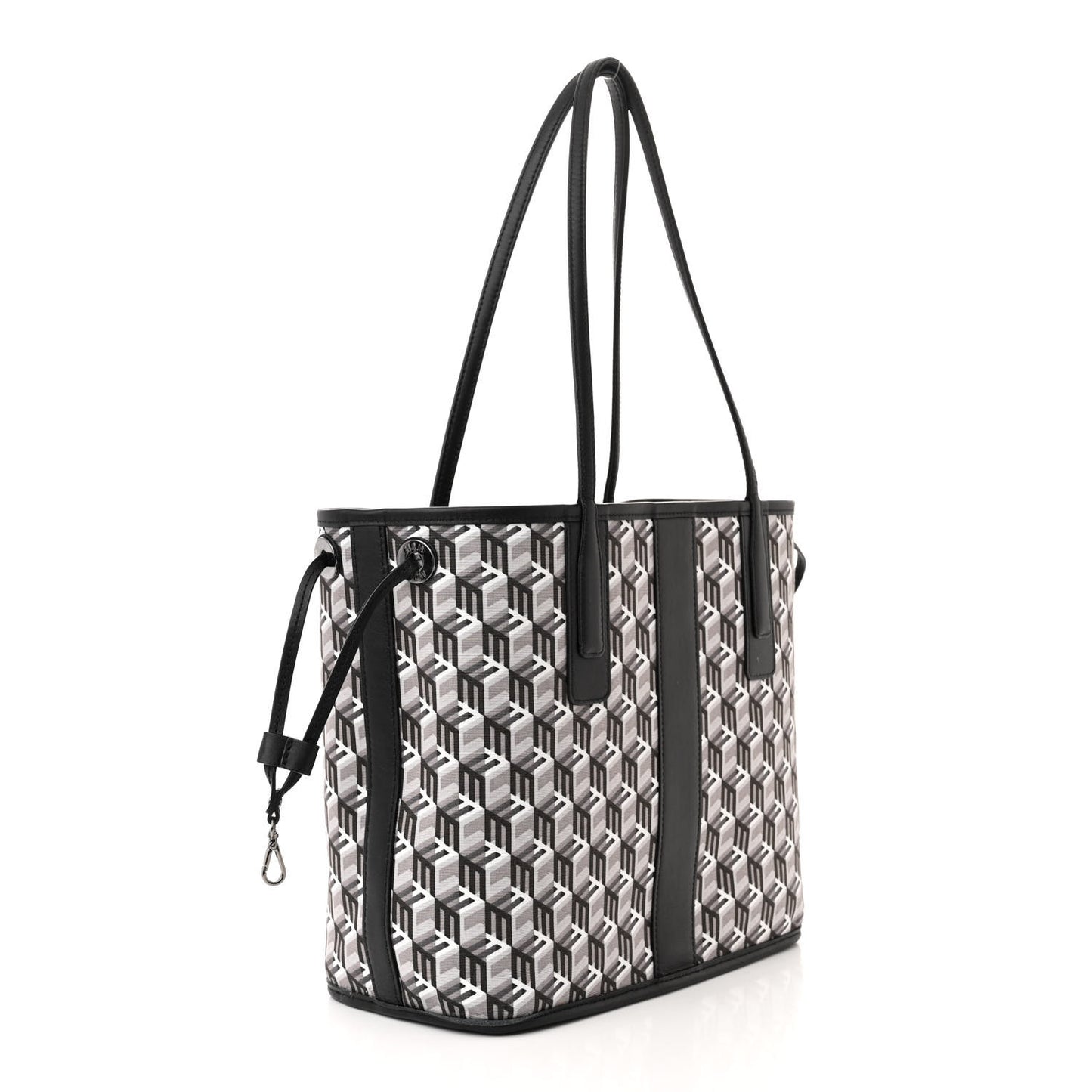Visetos Small Liz Reversible Shopper Tote Black