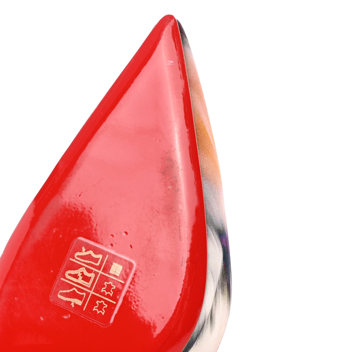 Satin Impressioniste Iriza 100 Pumps 39.5 Multicolor
