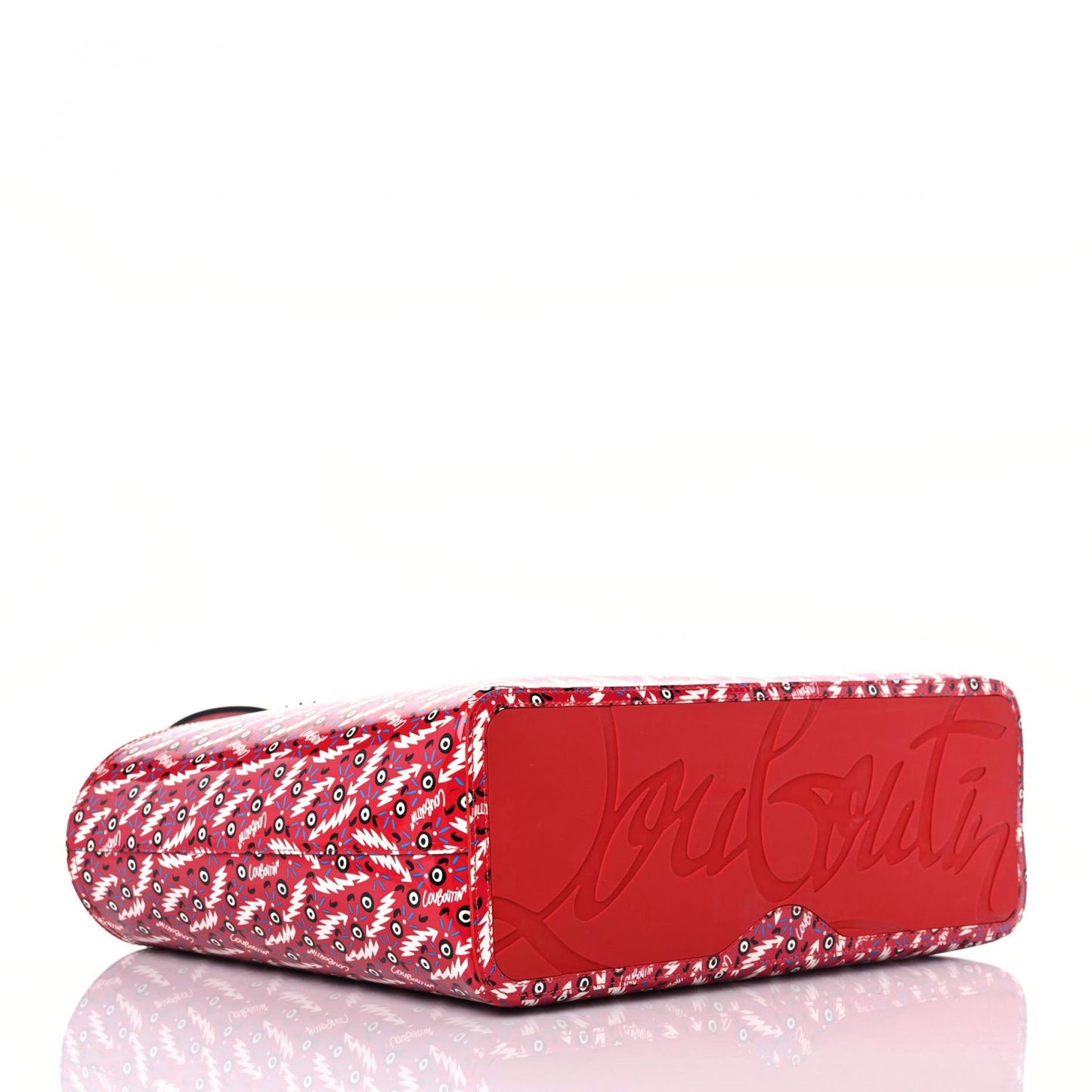 Patent Ginzana East West Cabata Tote Loubi