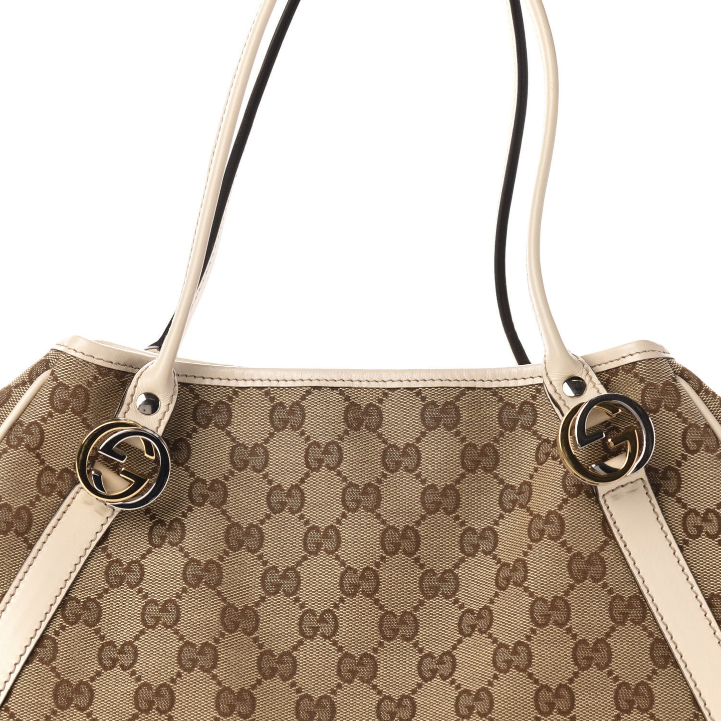 Monogram Medium GG Twins Shoulder Bag Tan