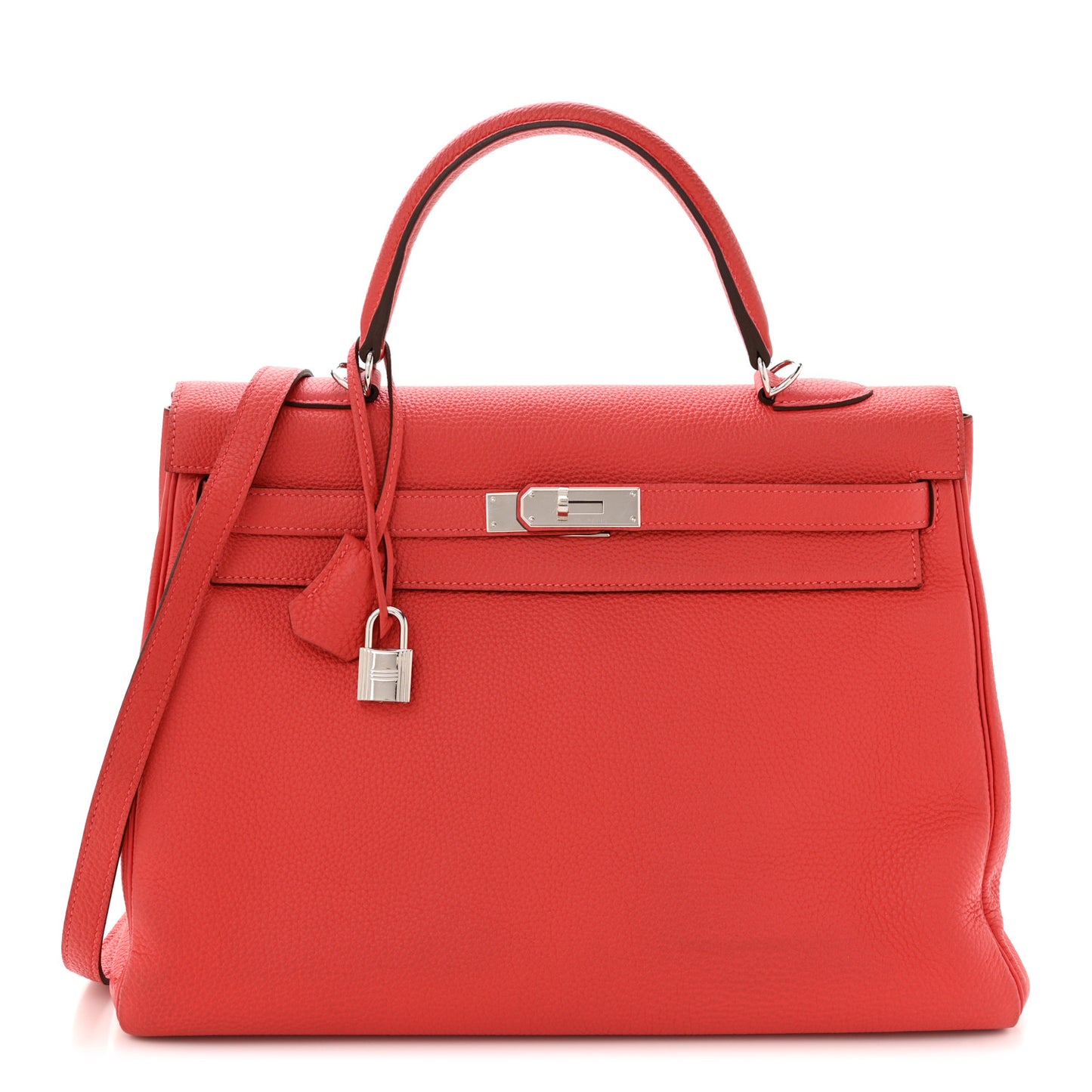 Togo Kelly Retourne 35 Rouge Pivoine