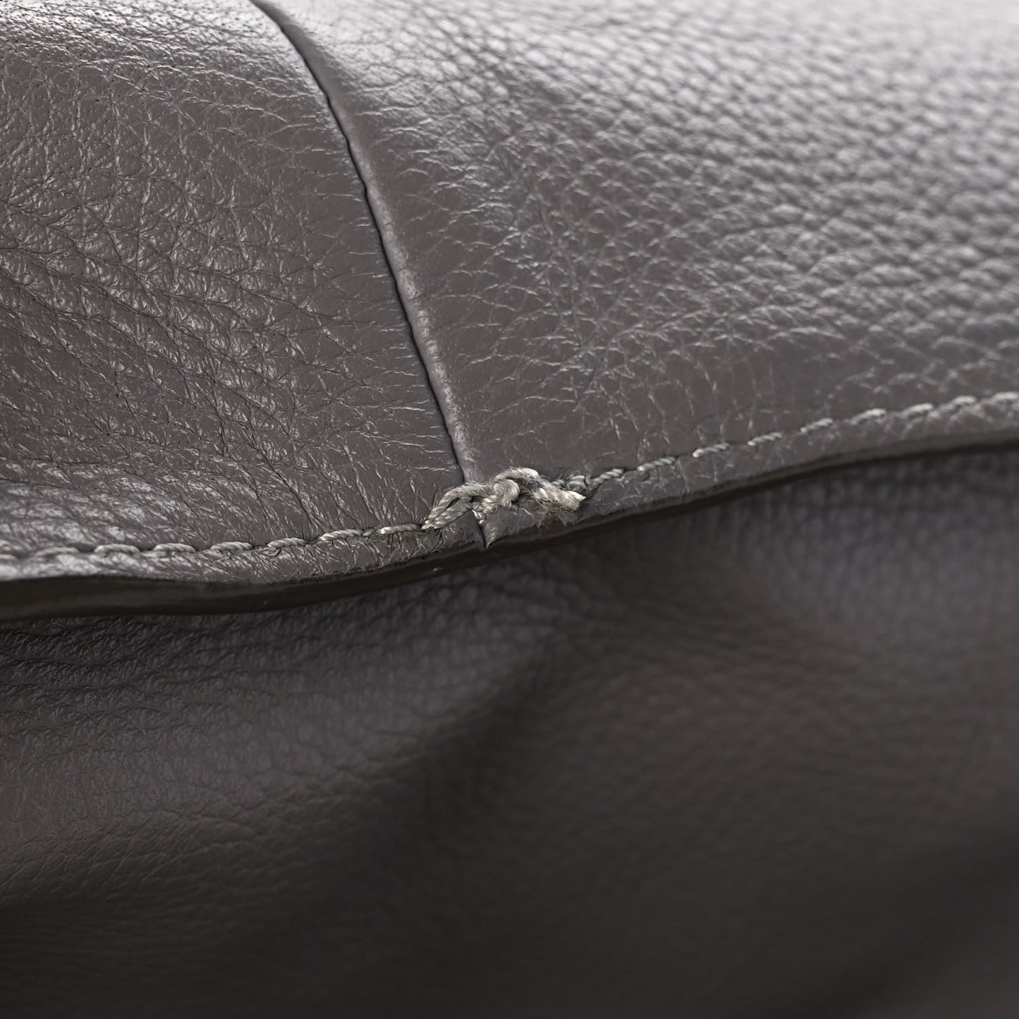 Calfskin Small Marcie Satchel Cashmere Grey