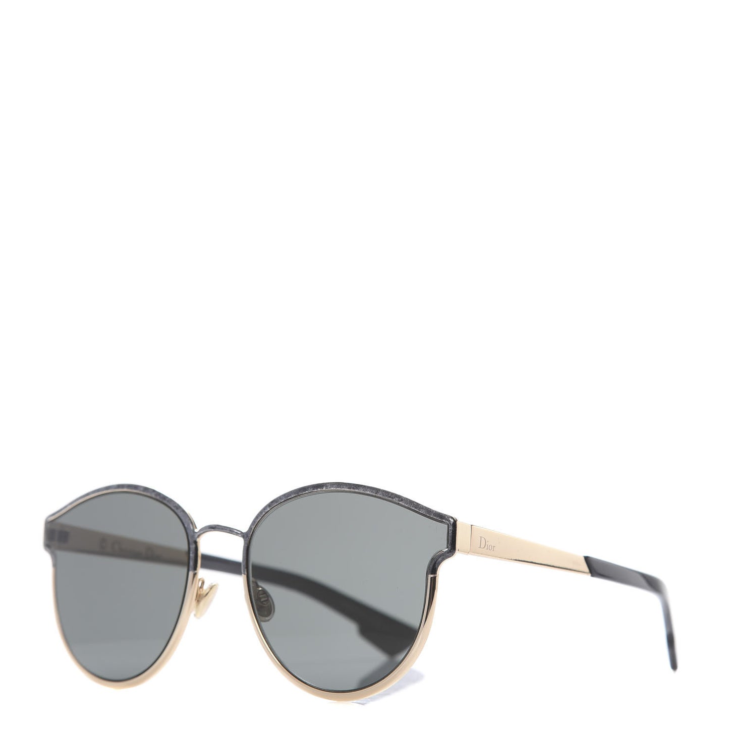 Marble Symmetric Sunglasses Gold