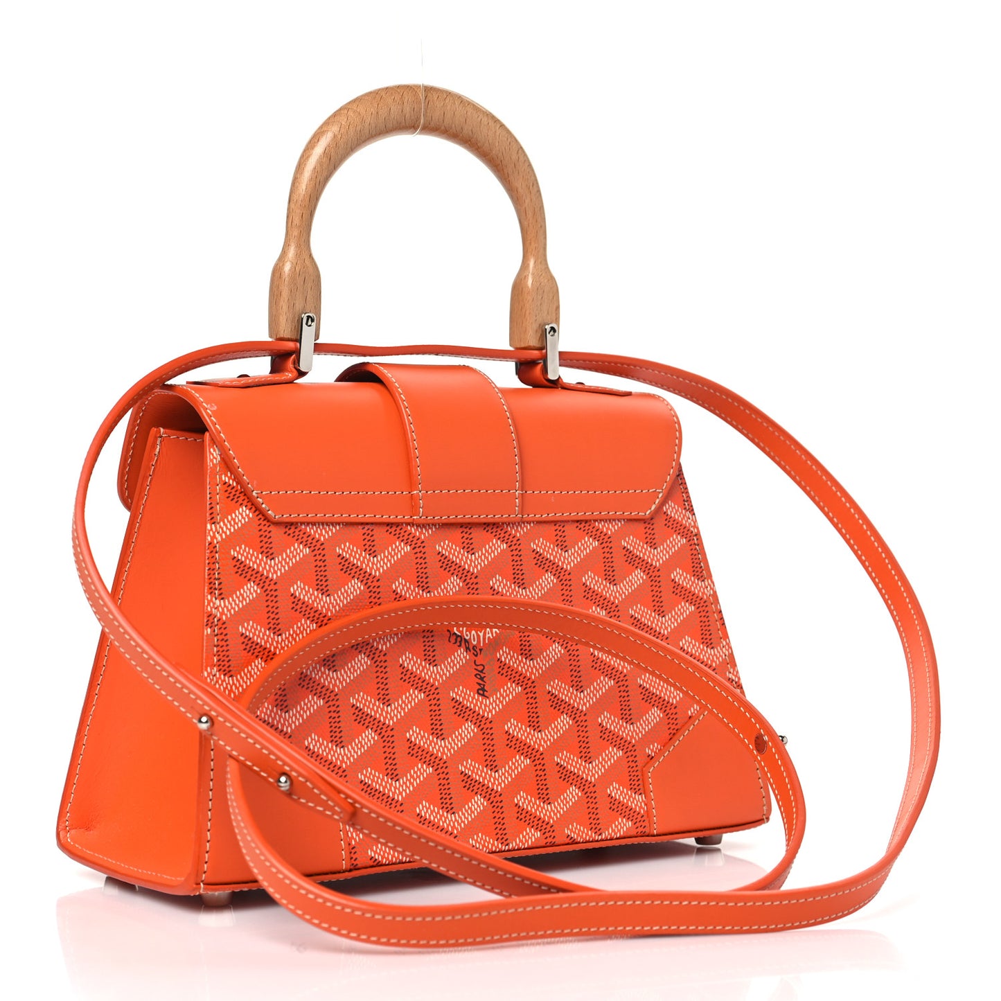Goyardine Structure Mini Saigon Orange