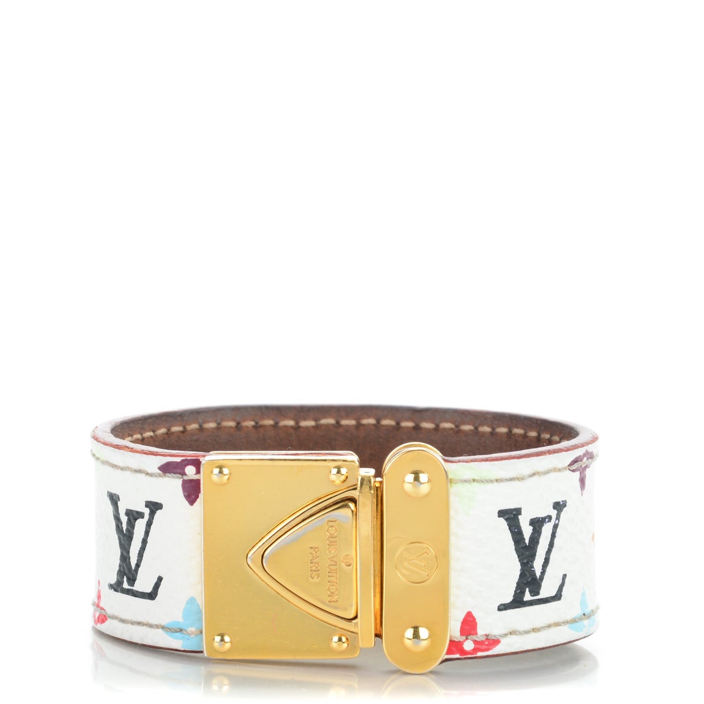Monogram Multicolor Koala Bracelet S White