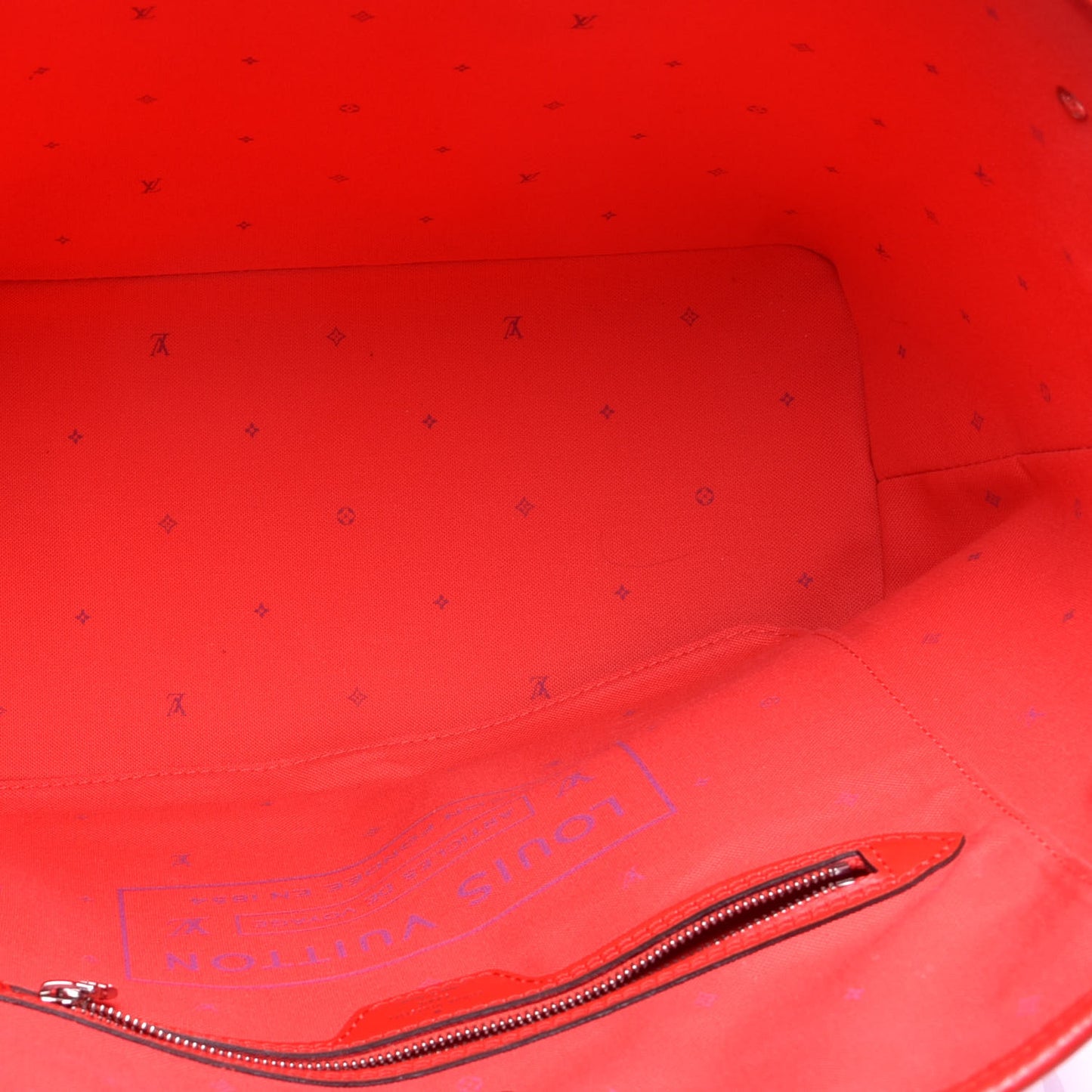 Monogram Escale Neverfull MM Rouge