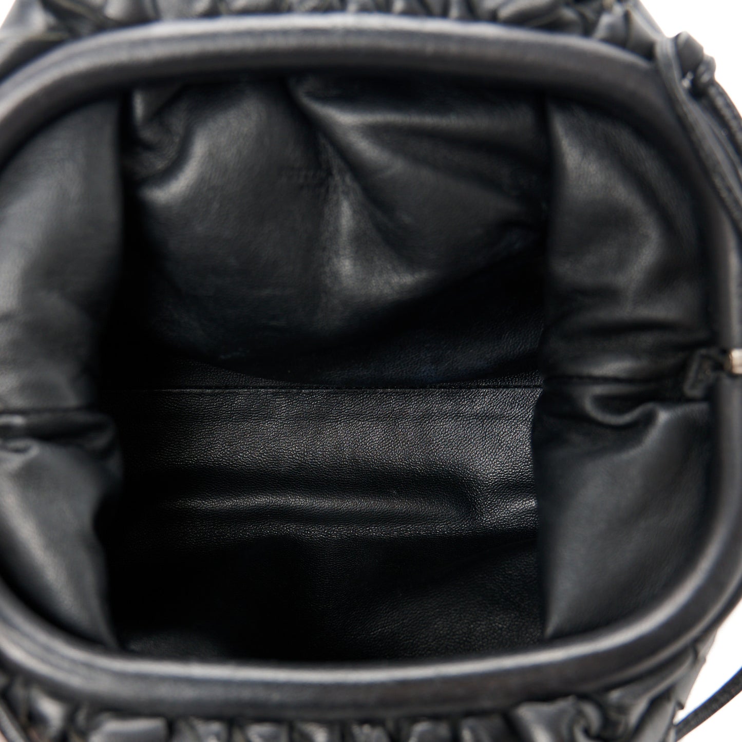 Nappa Intrecciato The Mini Pouch Black