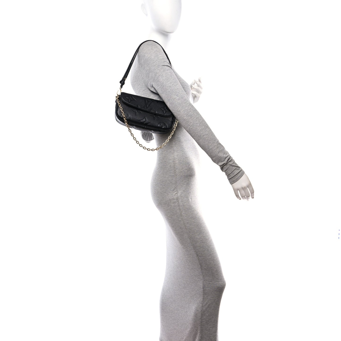 Empreinte Monogram Giant Ivy Wallet On Chain Black