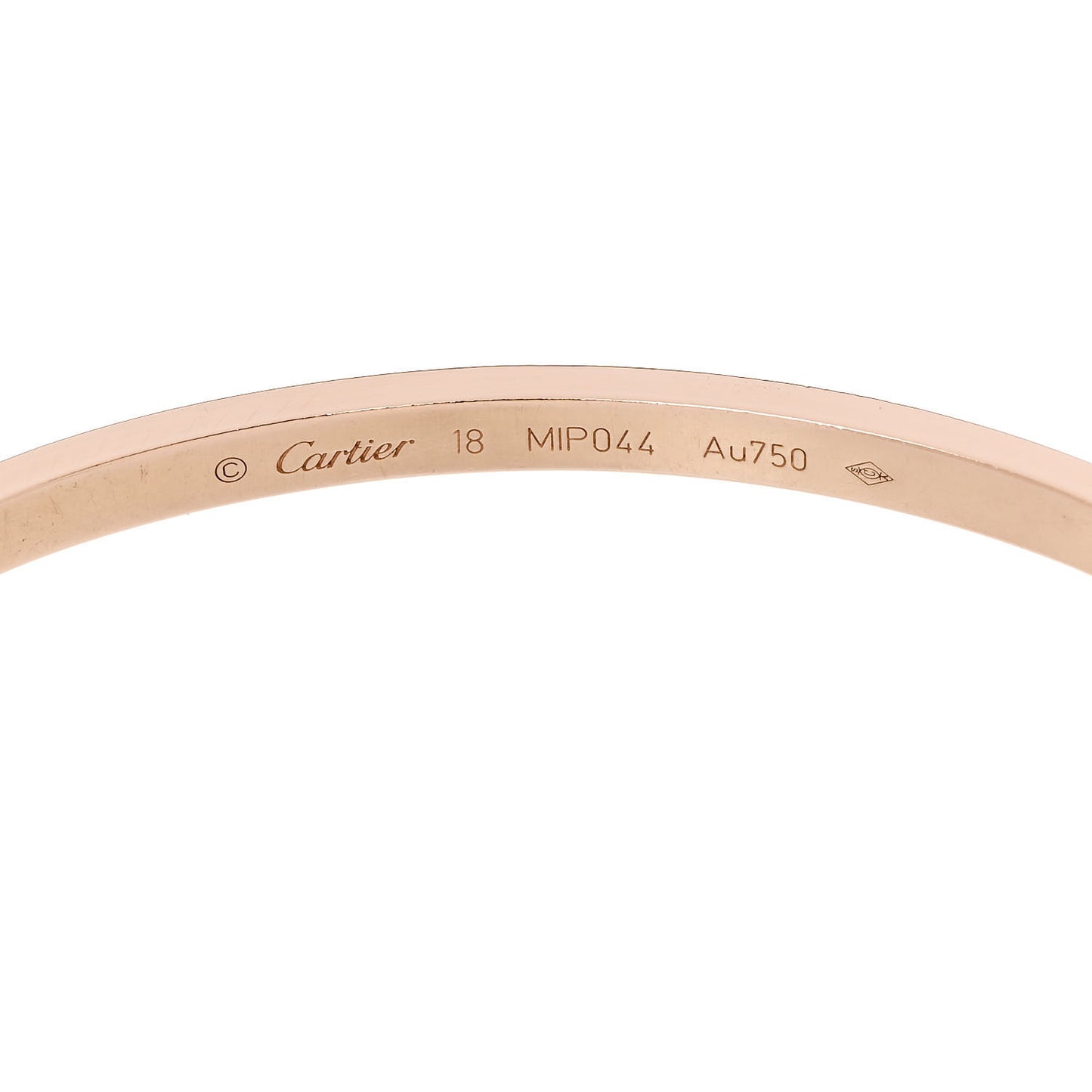 18K Pink Gold Small LOVE Bracelet 18