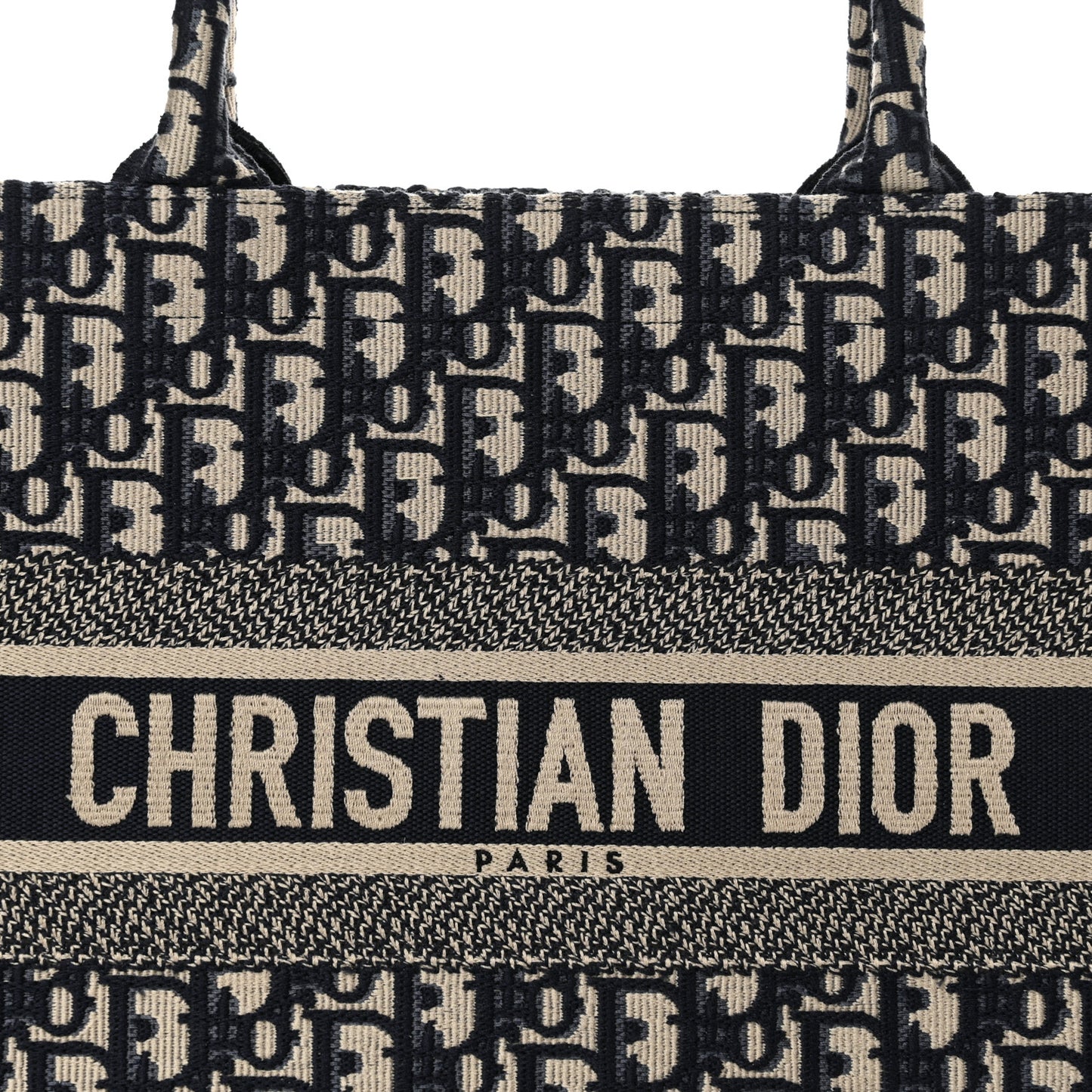 Oblique Medium Book Tote Blue Multicolor