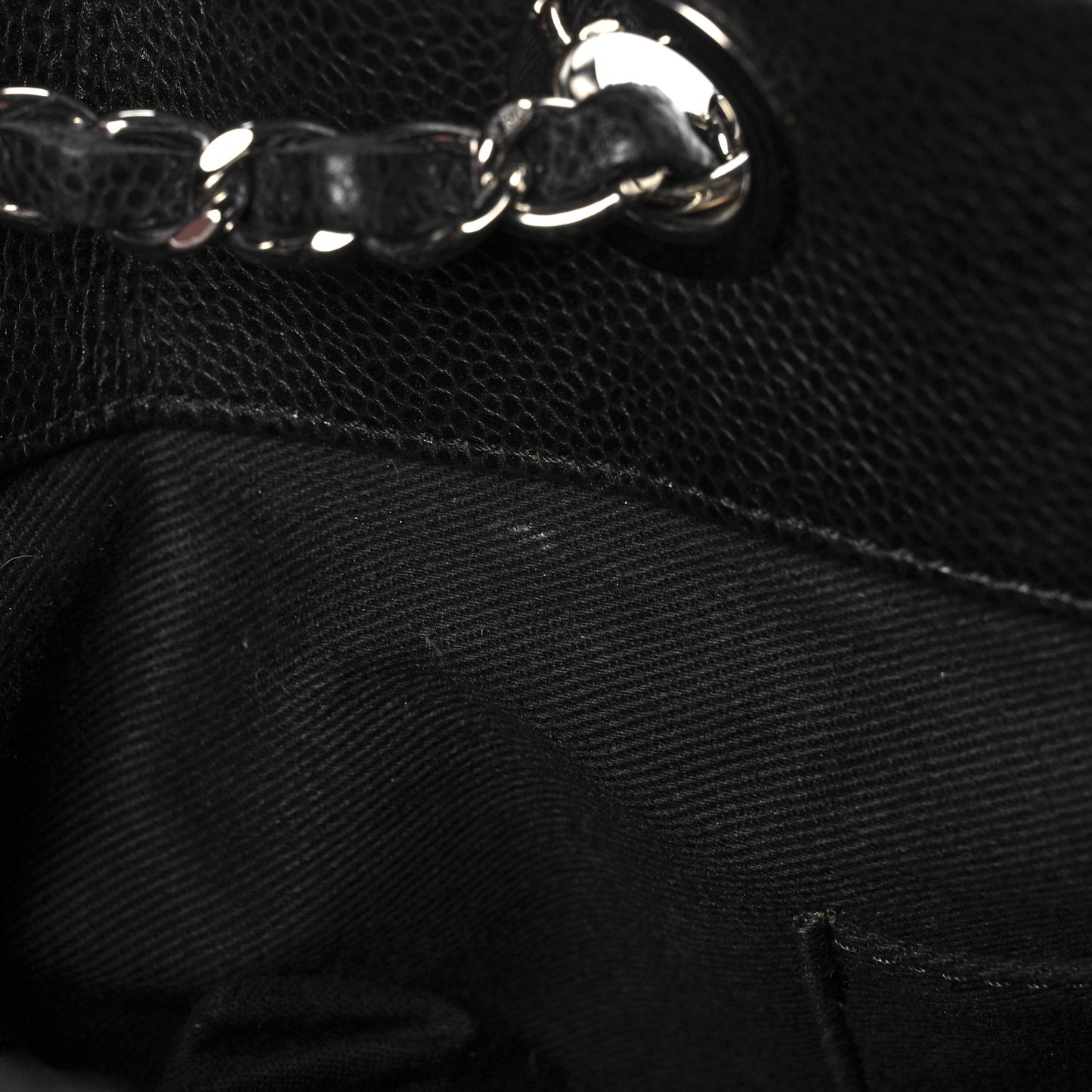 Caviar Quilted CC Timeless Soft Tote Black