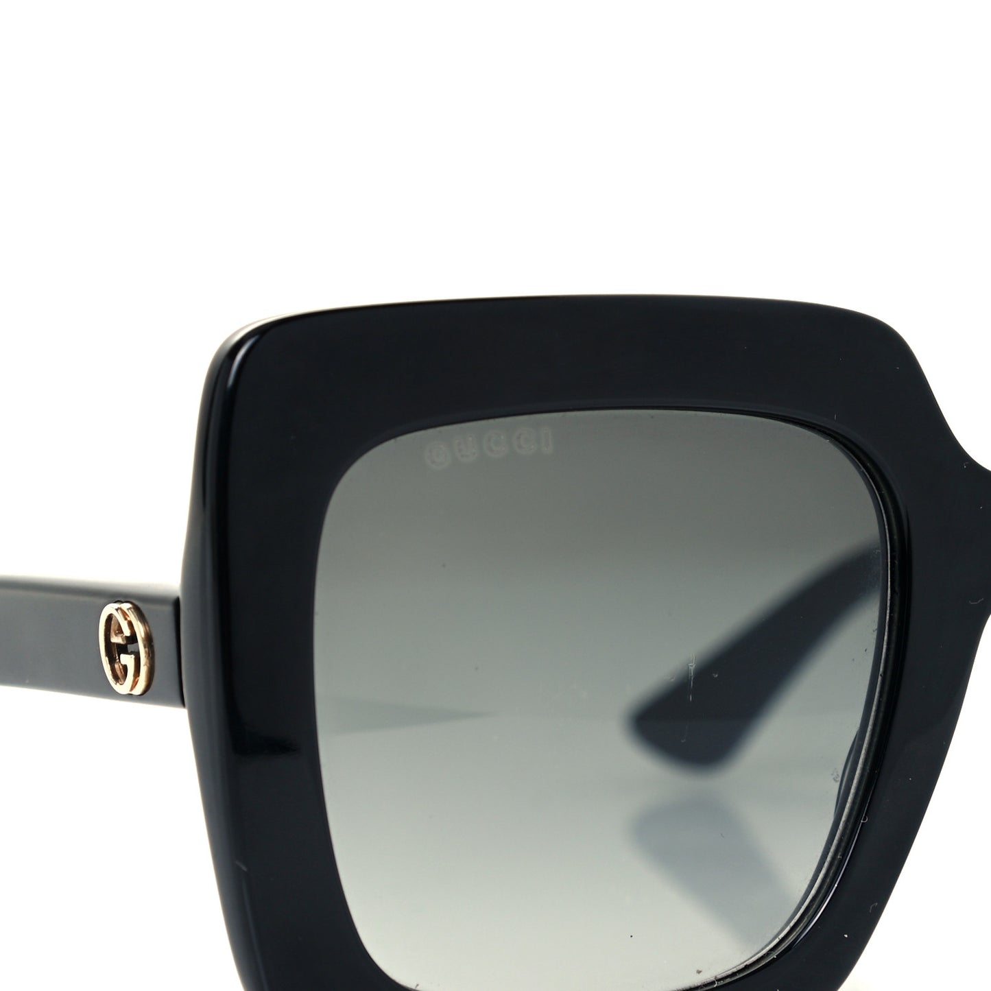 Acetate Oversize Sunglasses GG0328S Black
