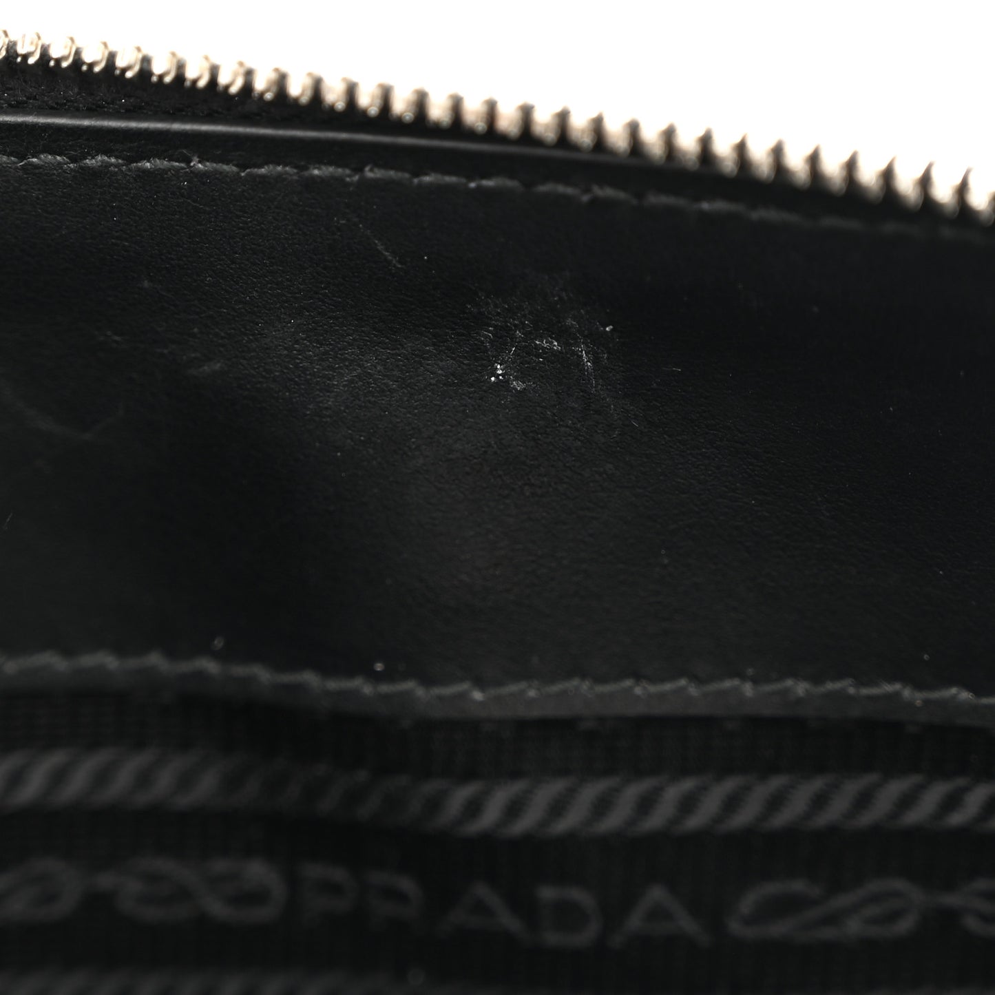 Saffiano Travel Small Brique Crossbody Bag Black