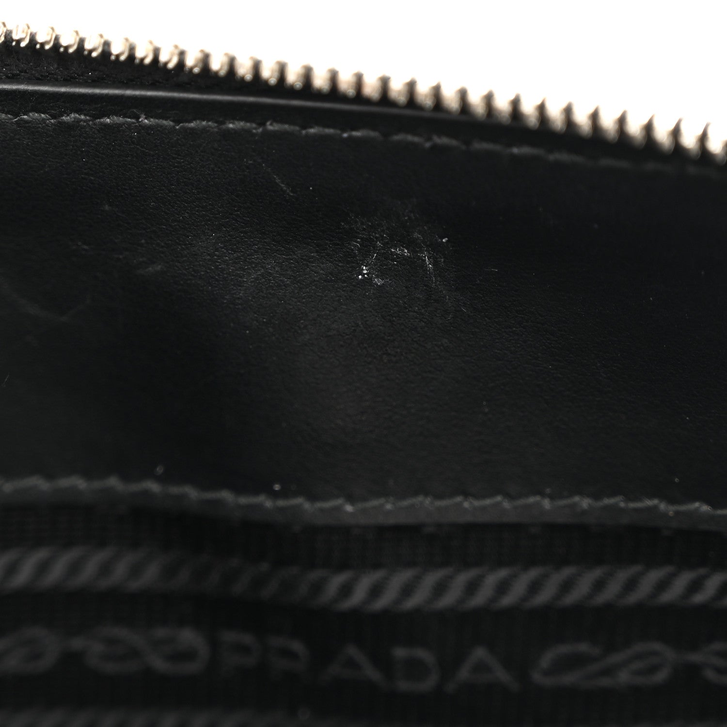 Prada Saffiano Travel Small Brique Crossbody Bag Black 7 of 12