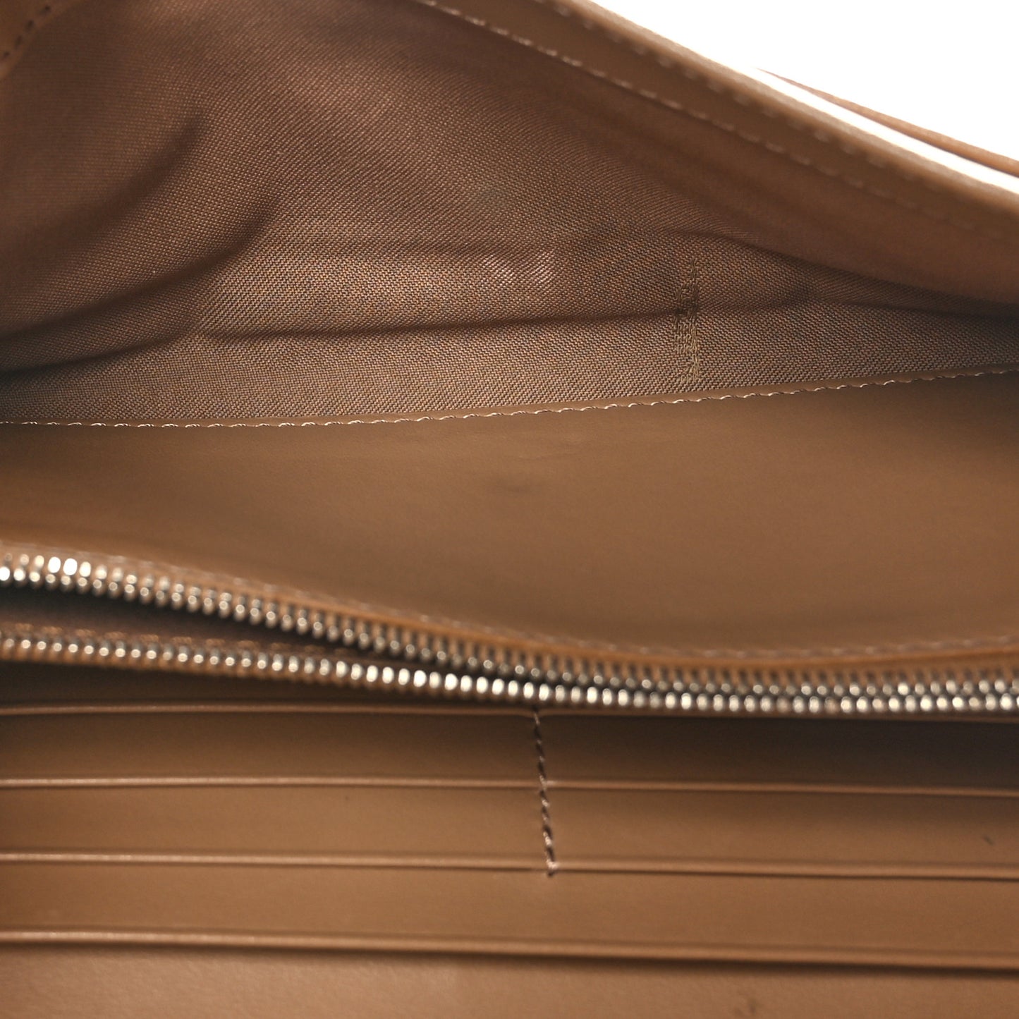 Vitello Liberty Studded Continental Wallet On Chain Brown Multicolor