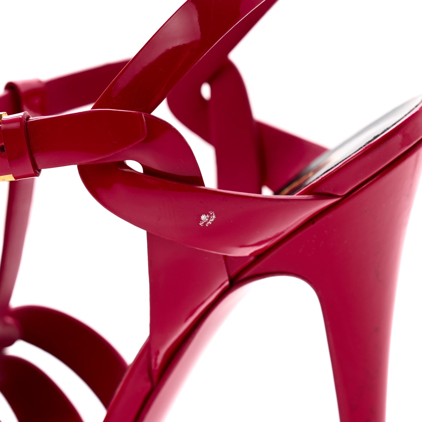 Patent Tribute 105 Platform Sandals 36.5 Fuchsia
