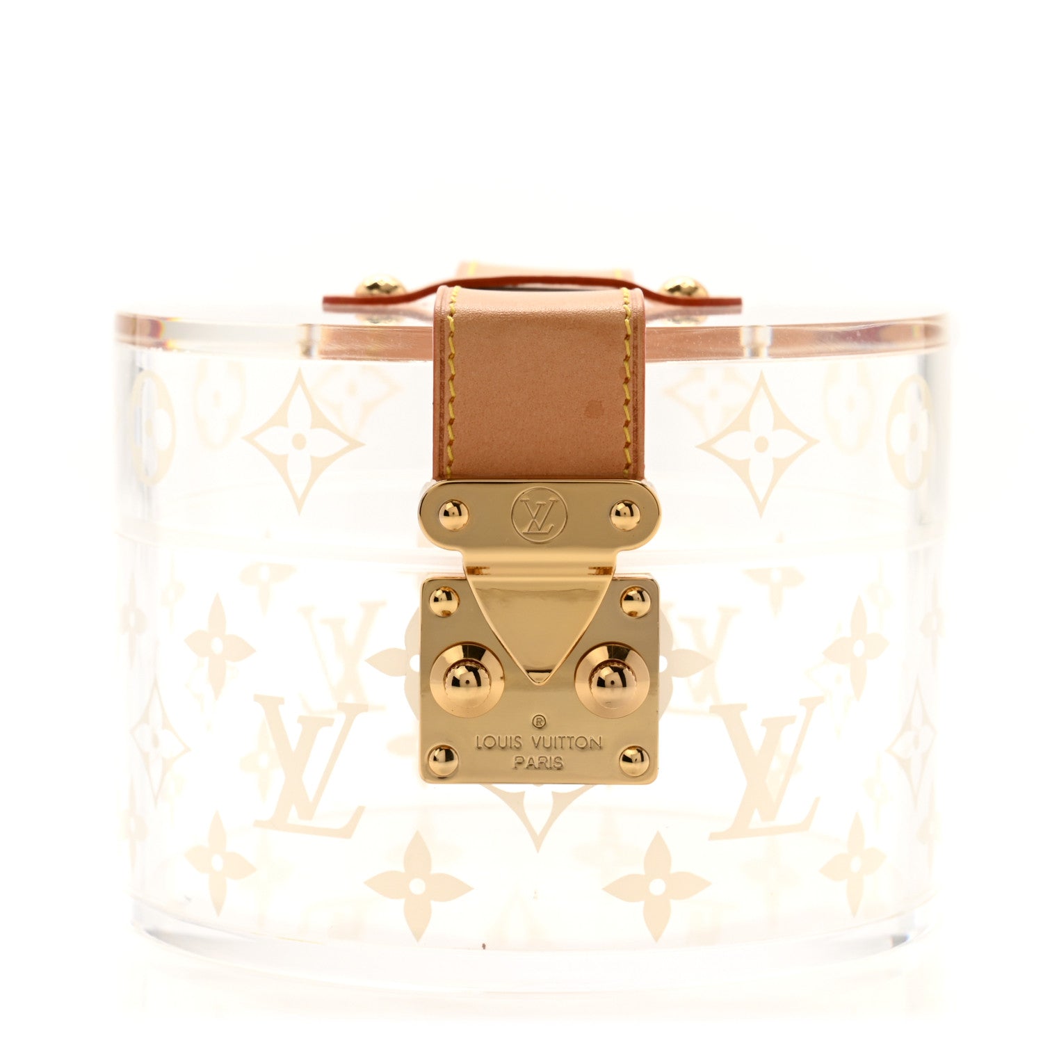 Louis Vuitton Transparent Plexiglass Box Scott 1 of 7